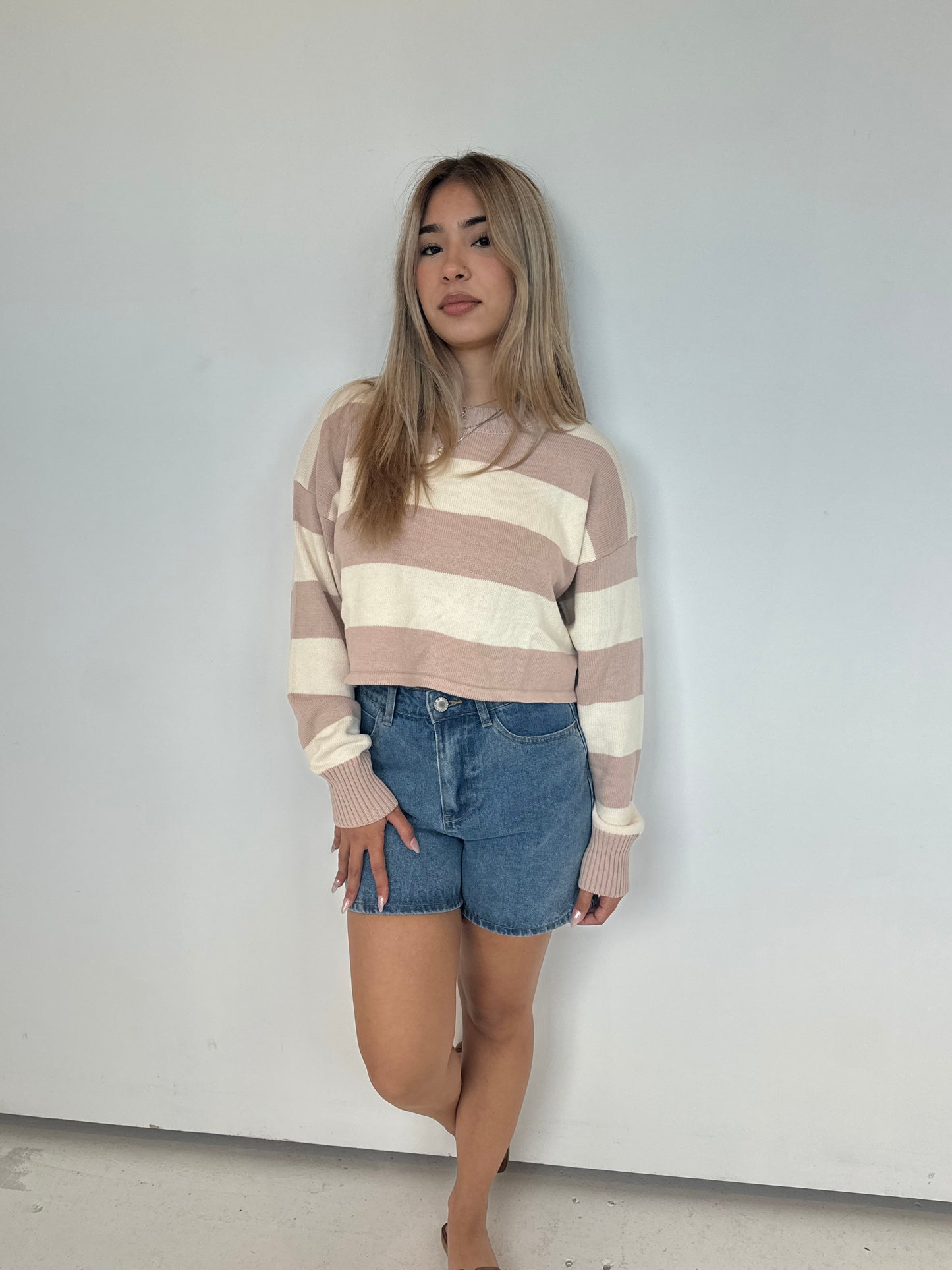 Tania stripped sweater