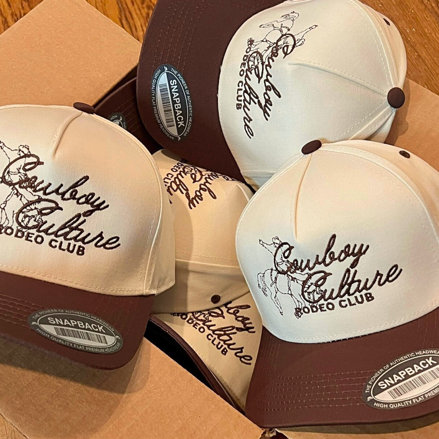 Cowboy Culture Rodeo Club Two-Toned Structured Cap