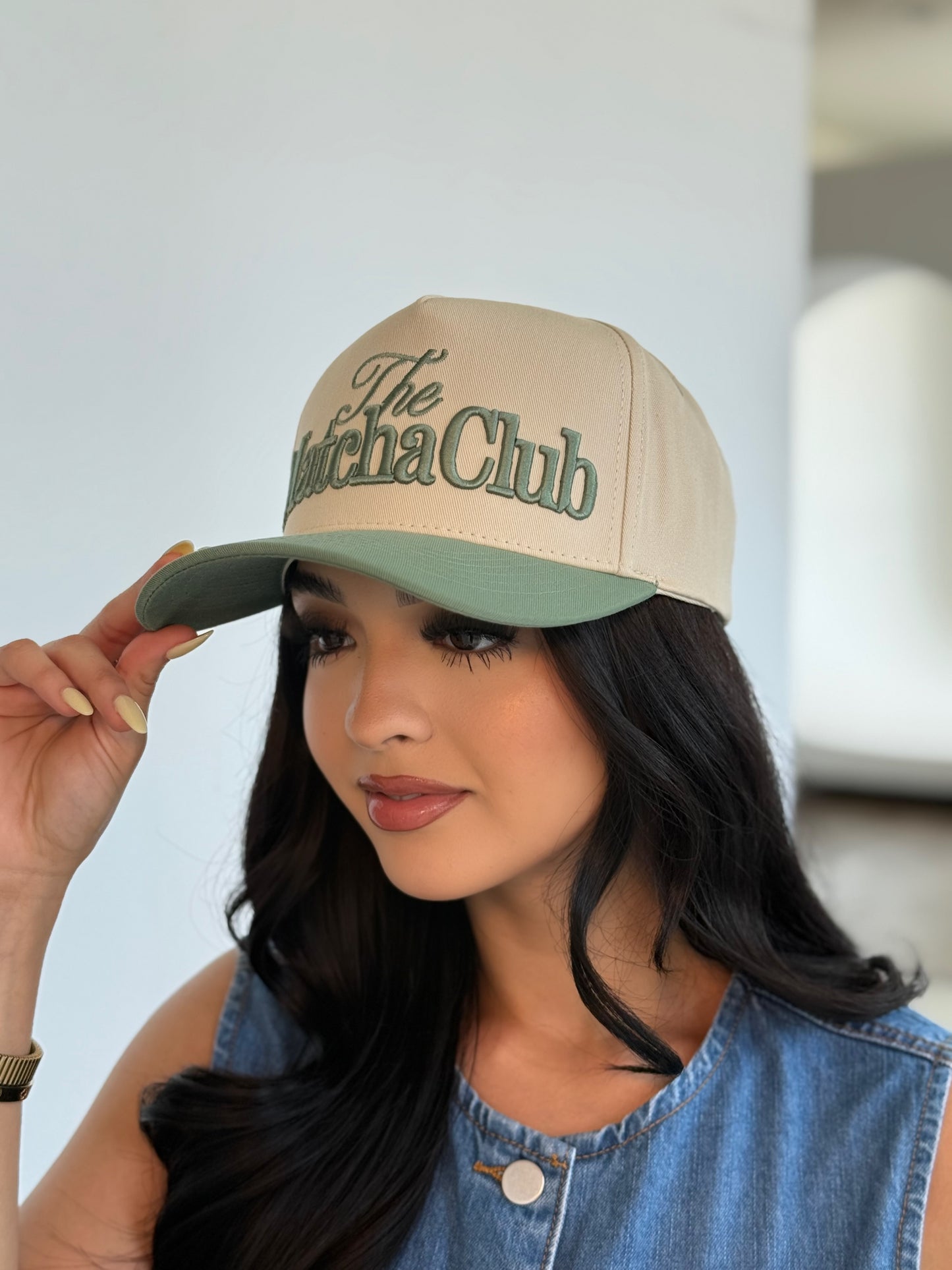 The matcha club hat