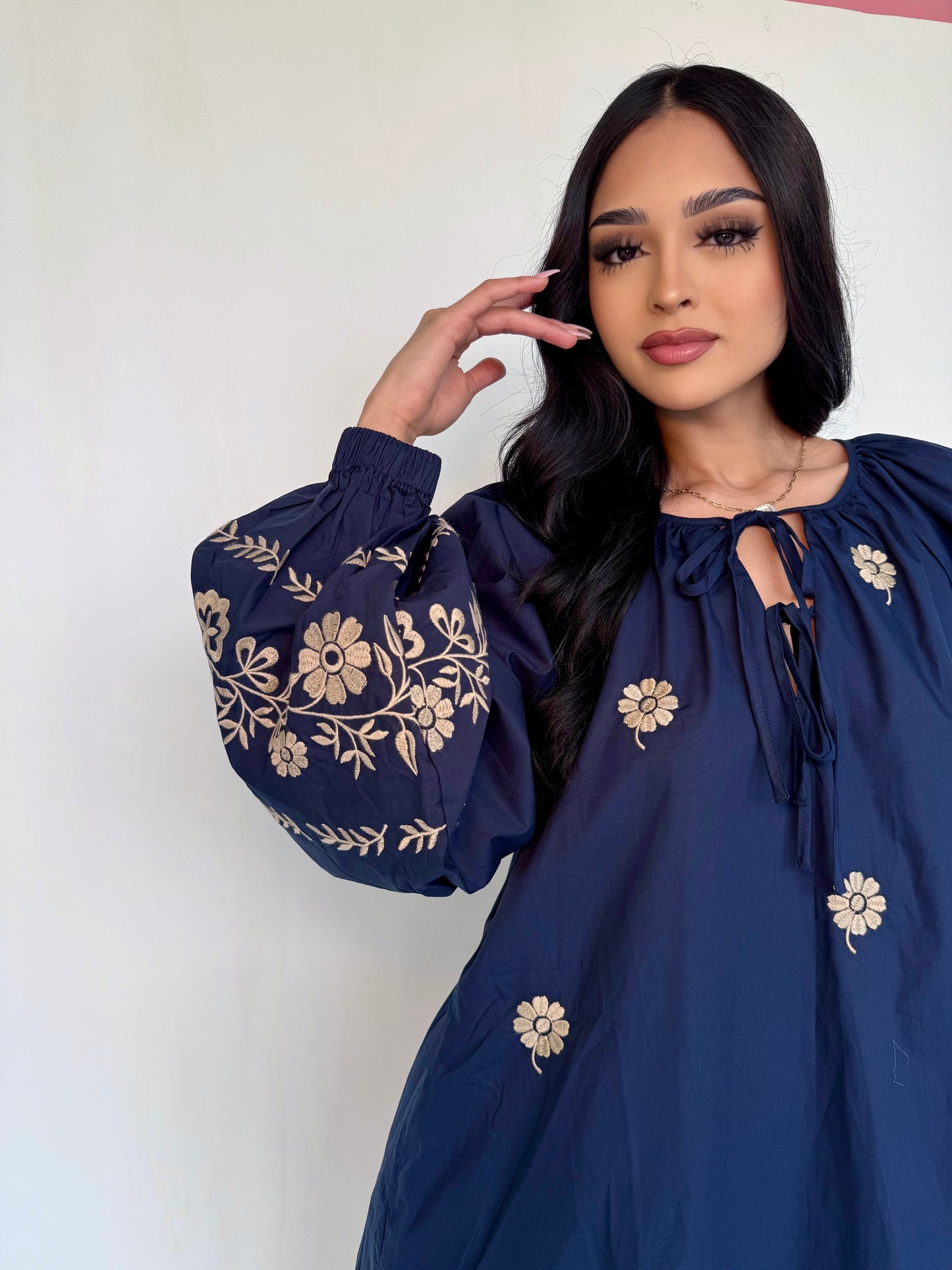 Si nos dejan dress- navy