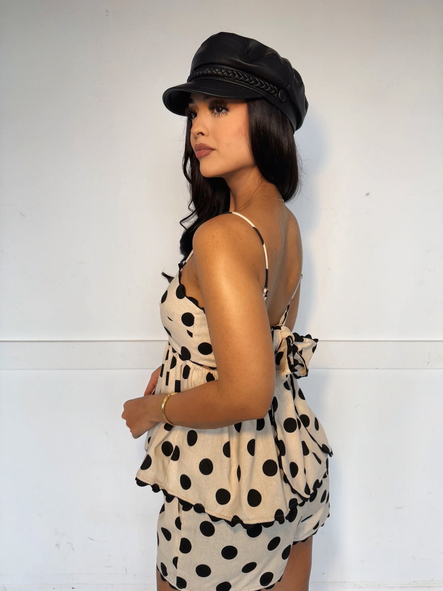 Paris dreaming pooka dot shorts