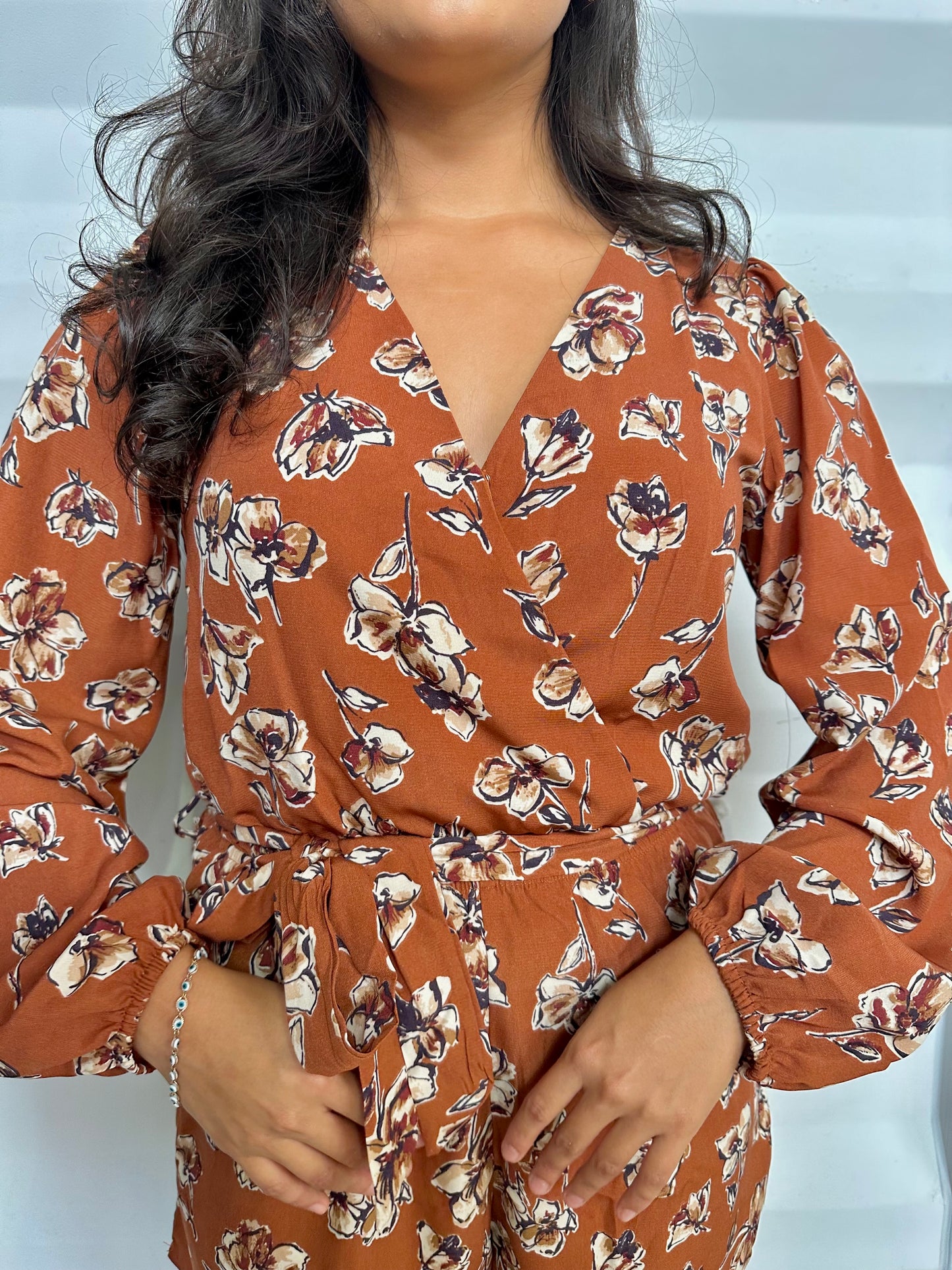 flor fall romper