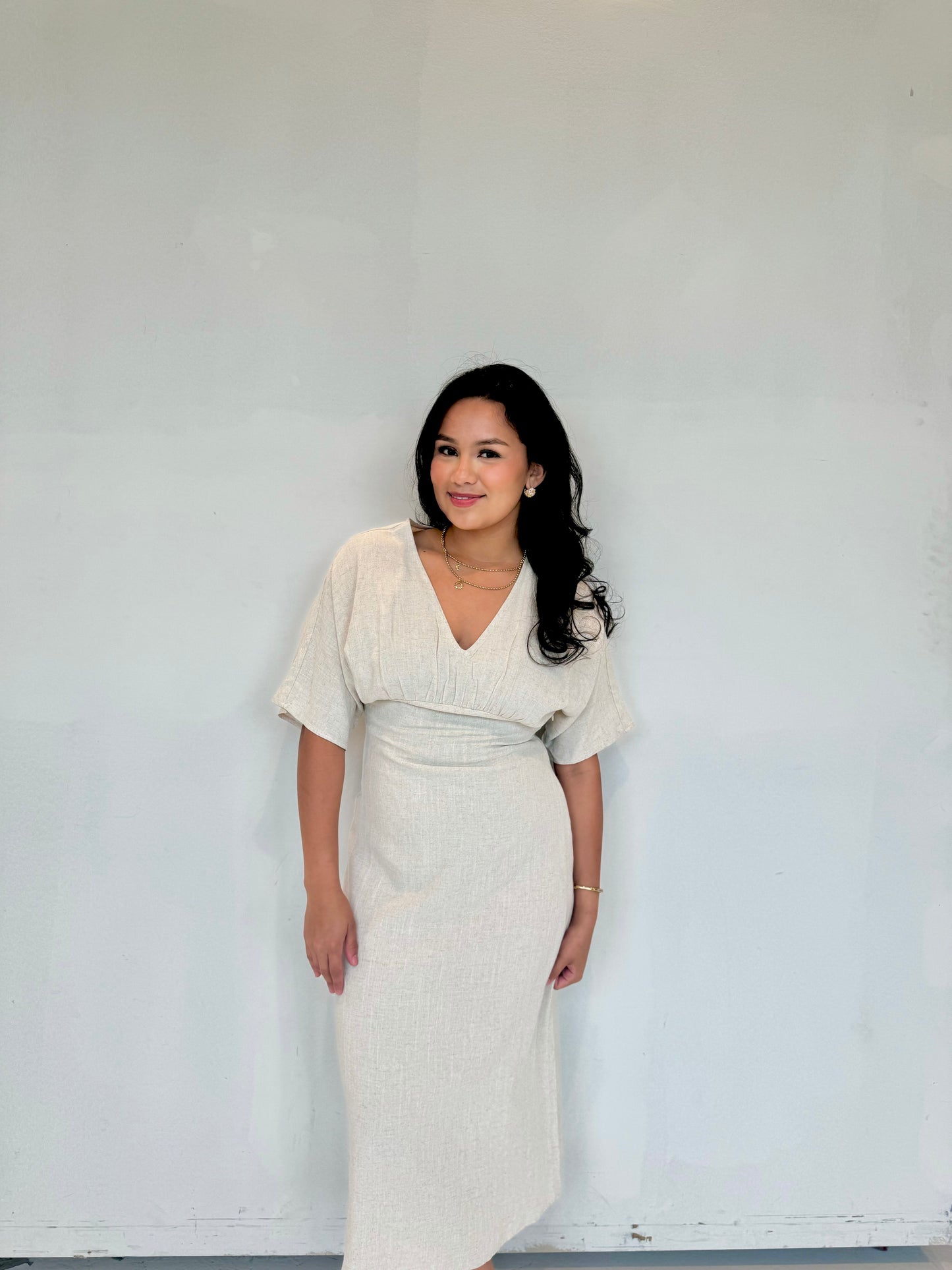 treasure linen dress