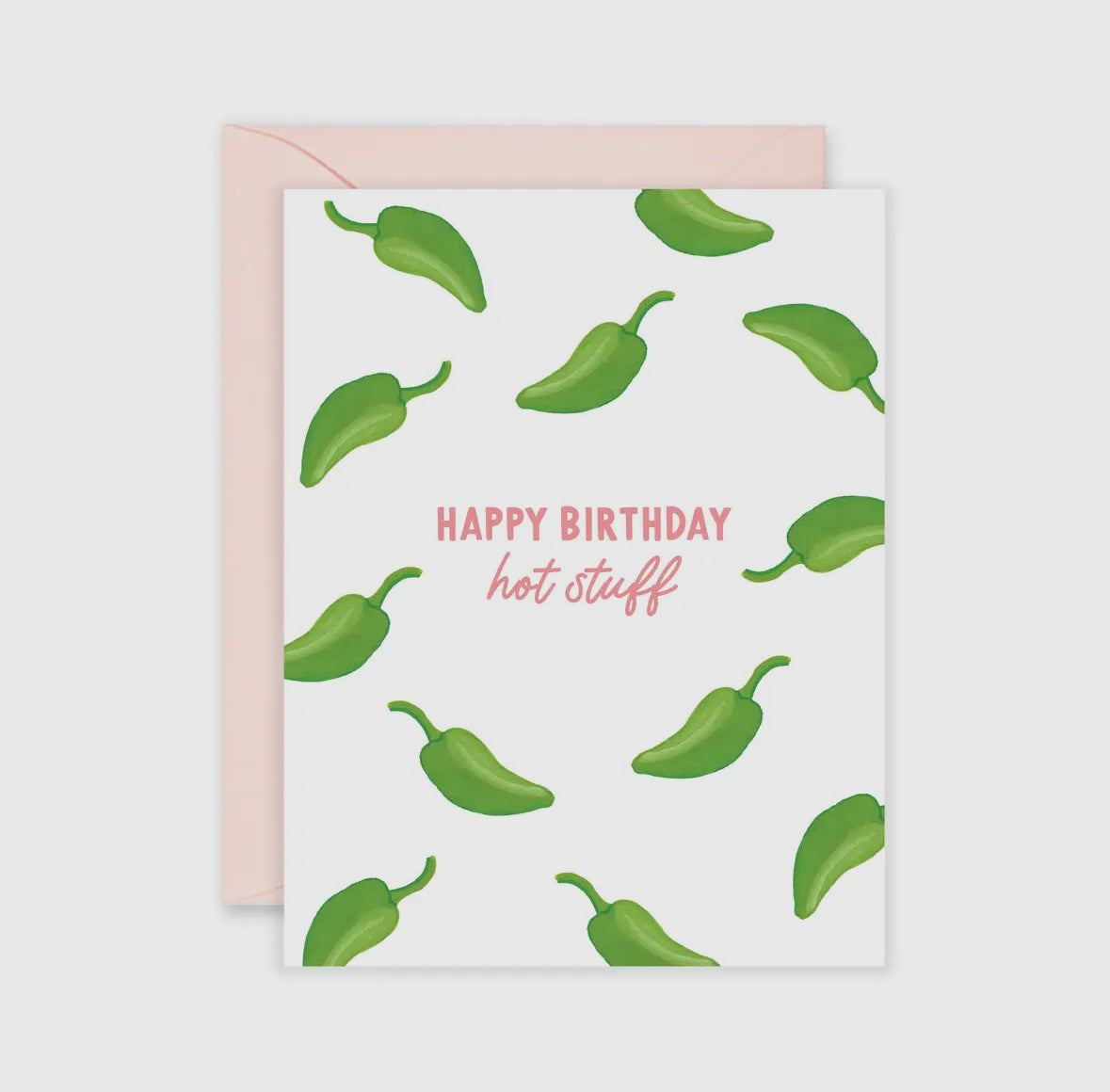 hot stuff birthday card