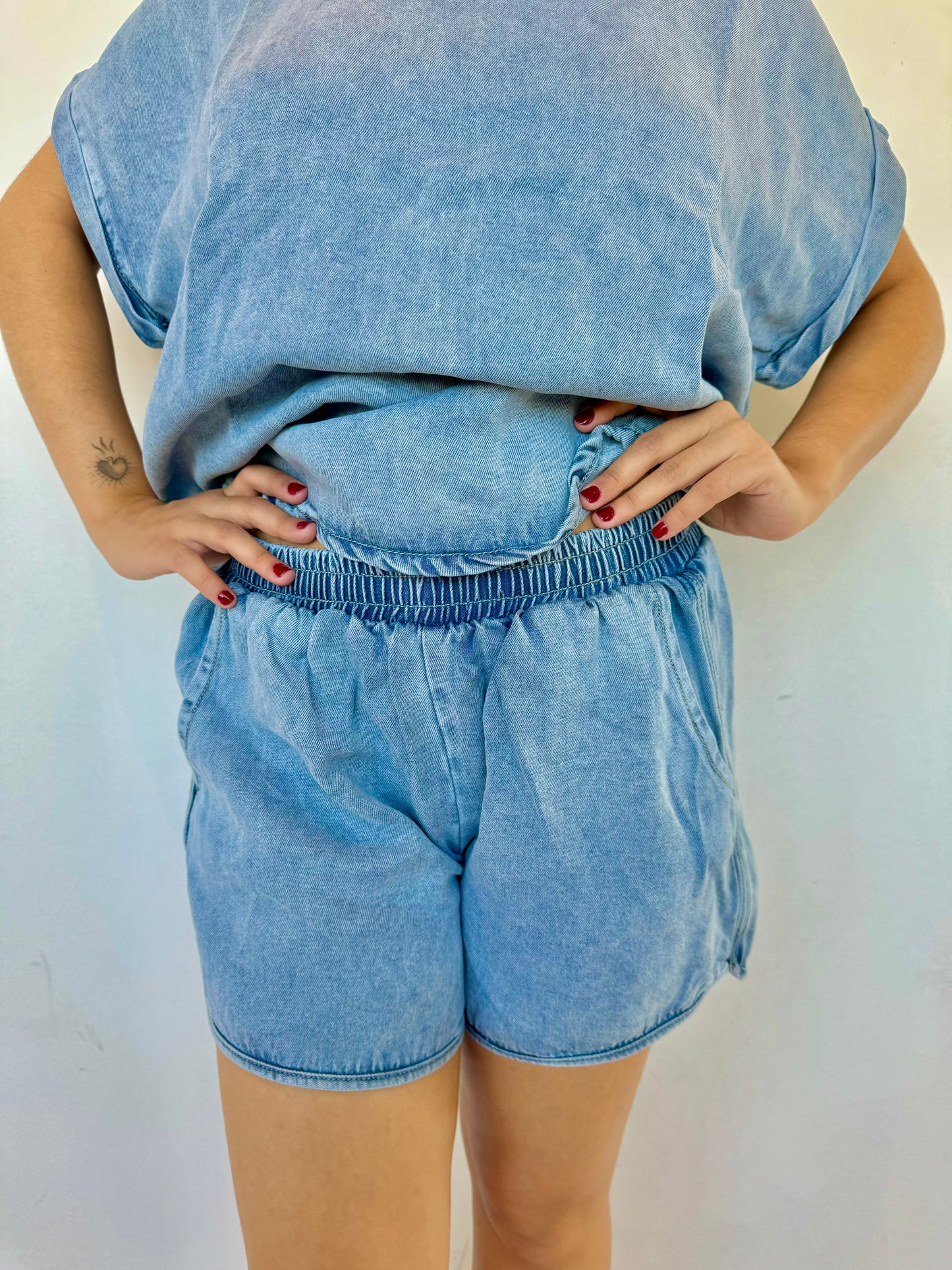 Debi denim shorts