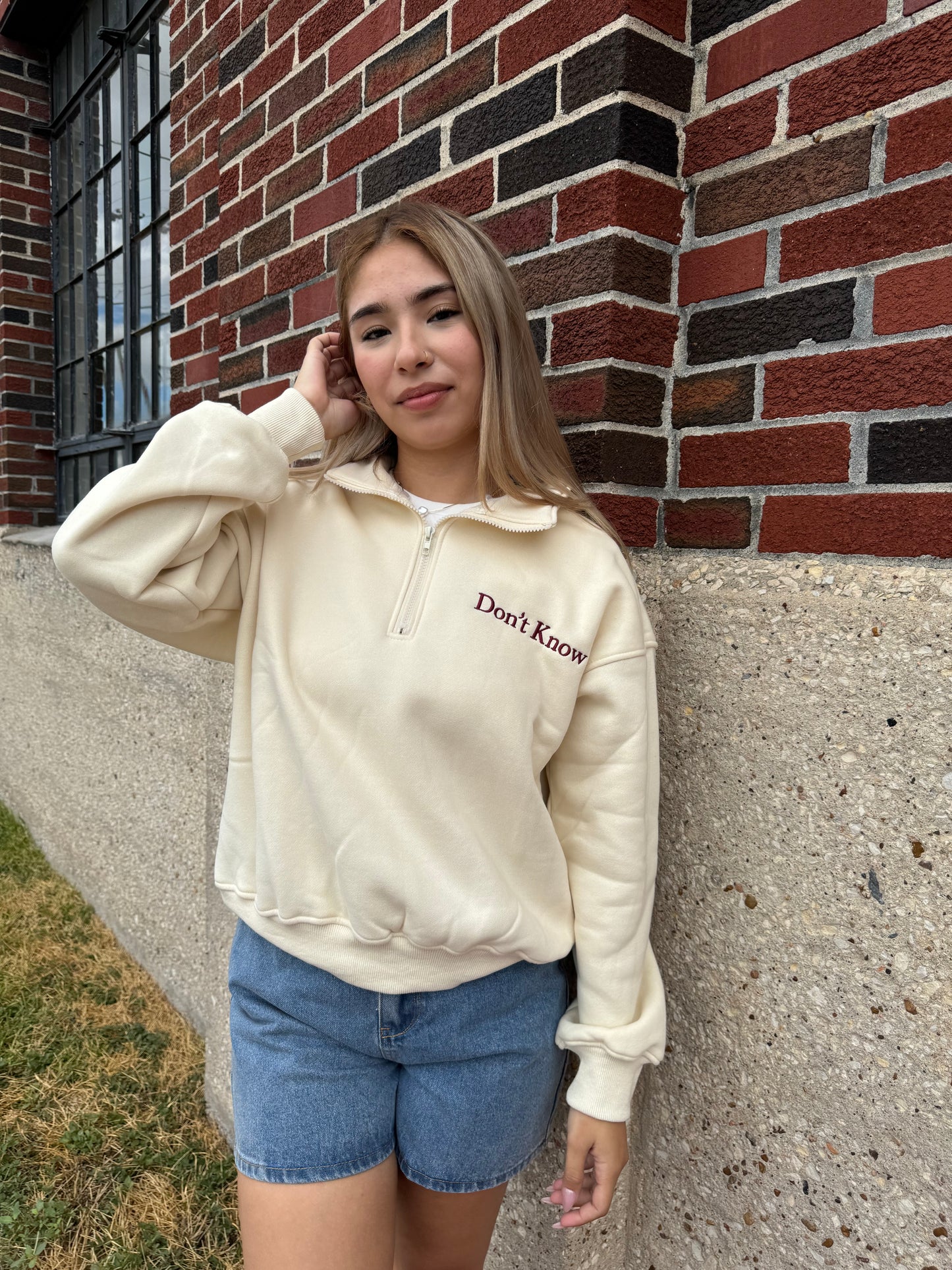 dont know half zip
