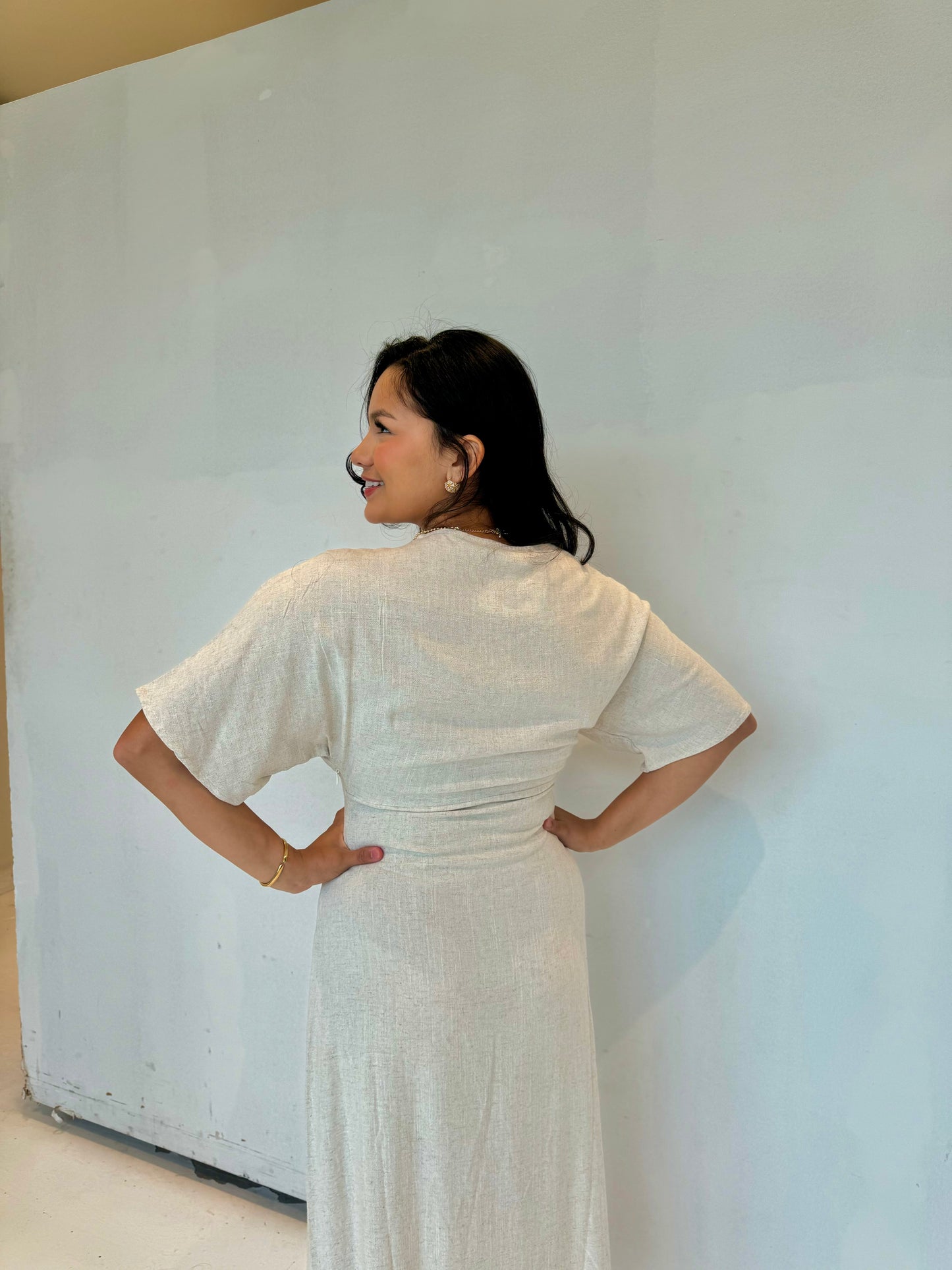 treasure linen dress