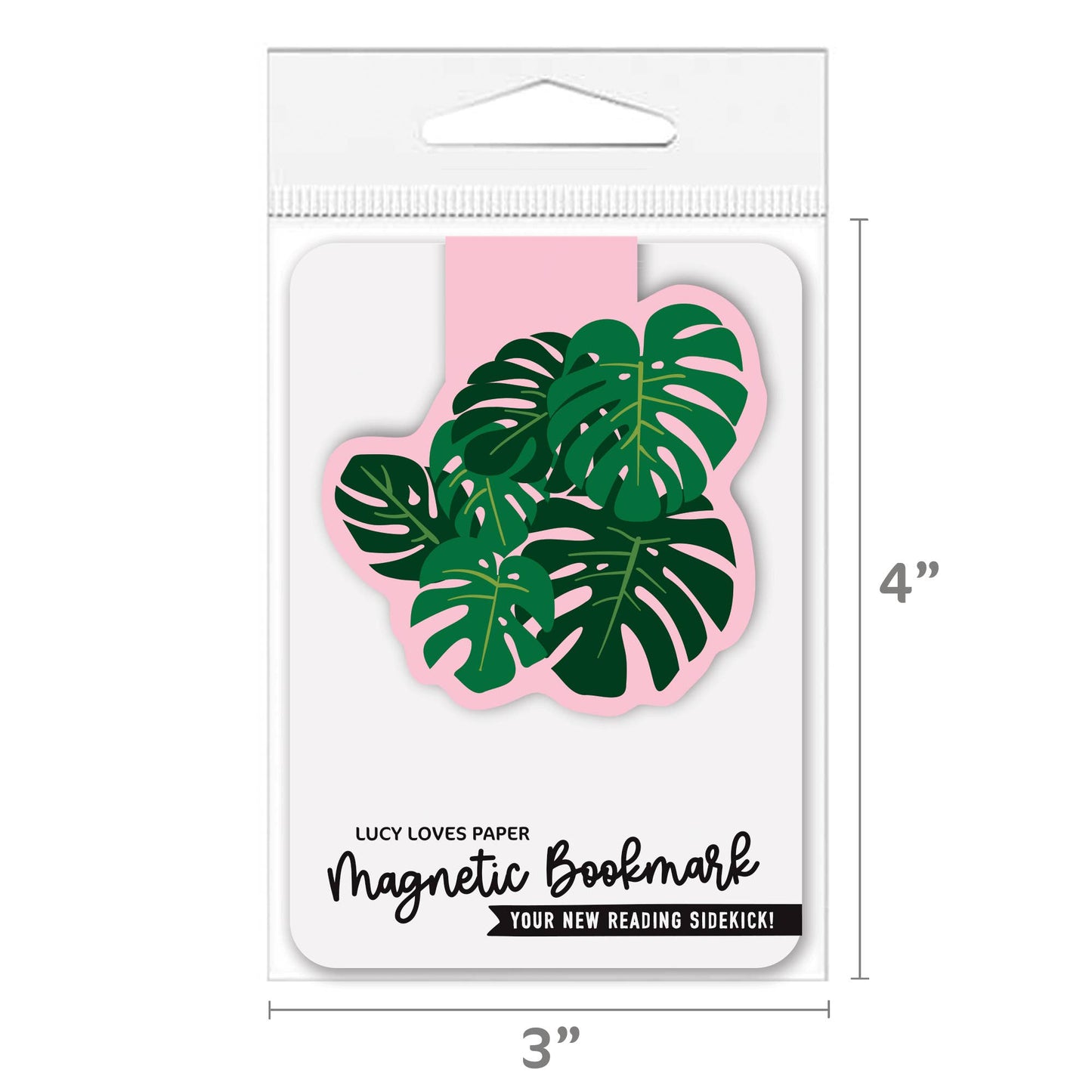 Magnetic Bookmark | Monstera Plant
