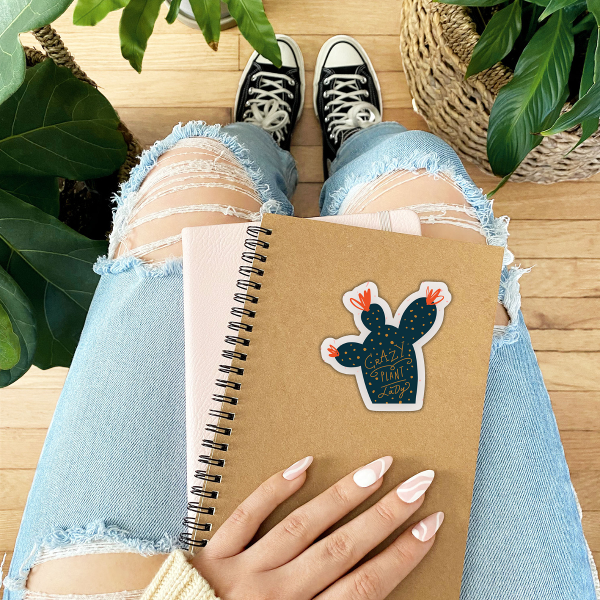 Crazy Plant Lady Sticker