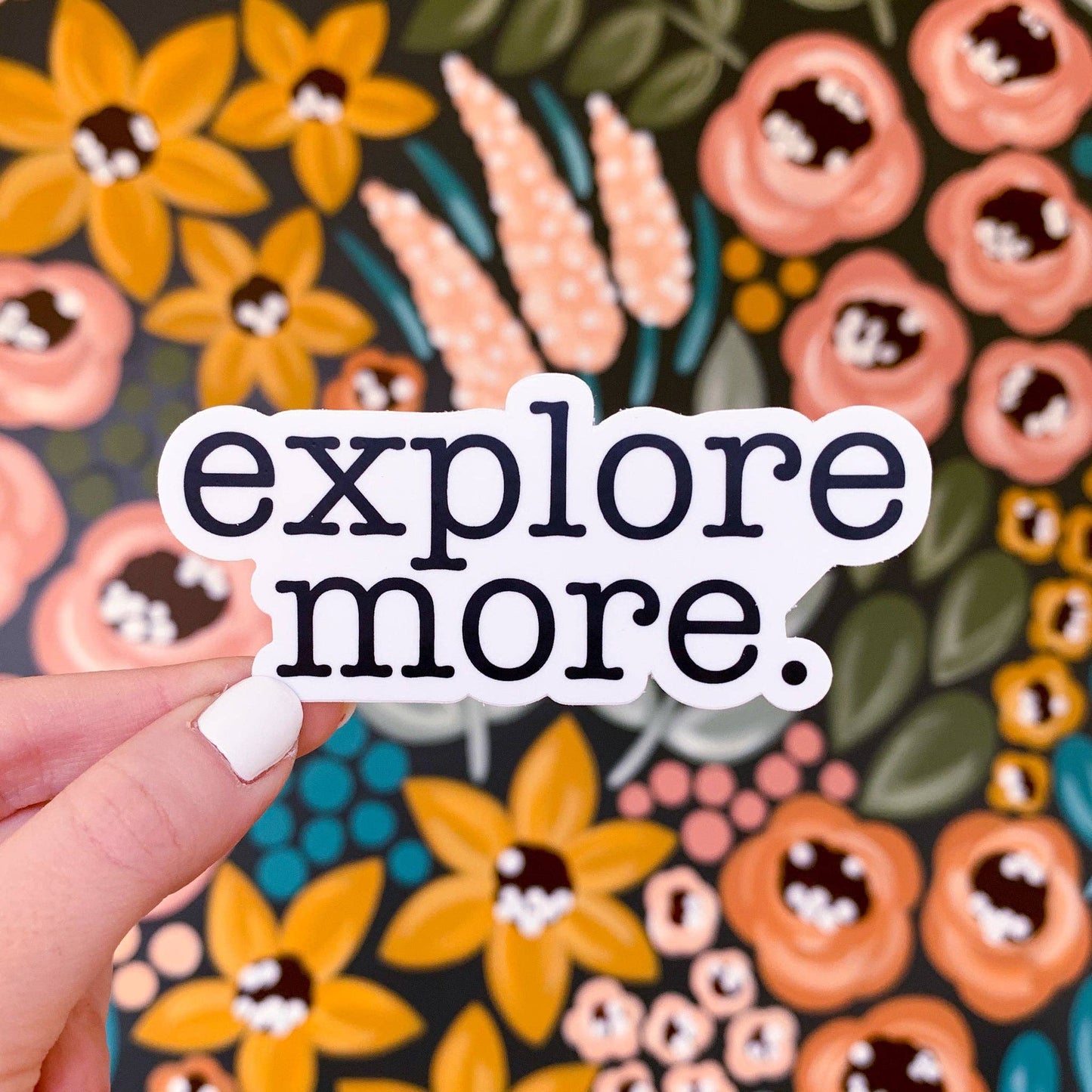 Explore More Sticker