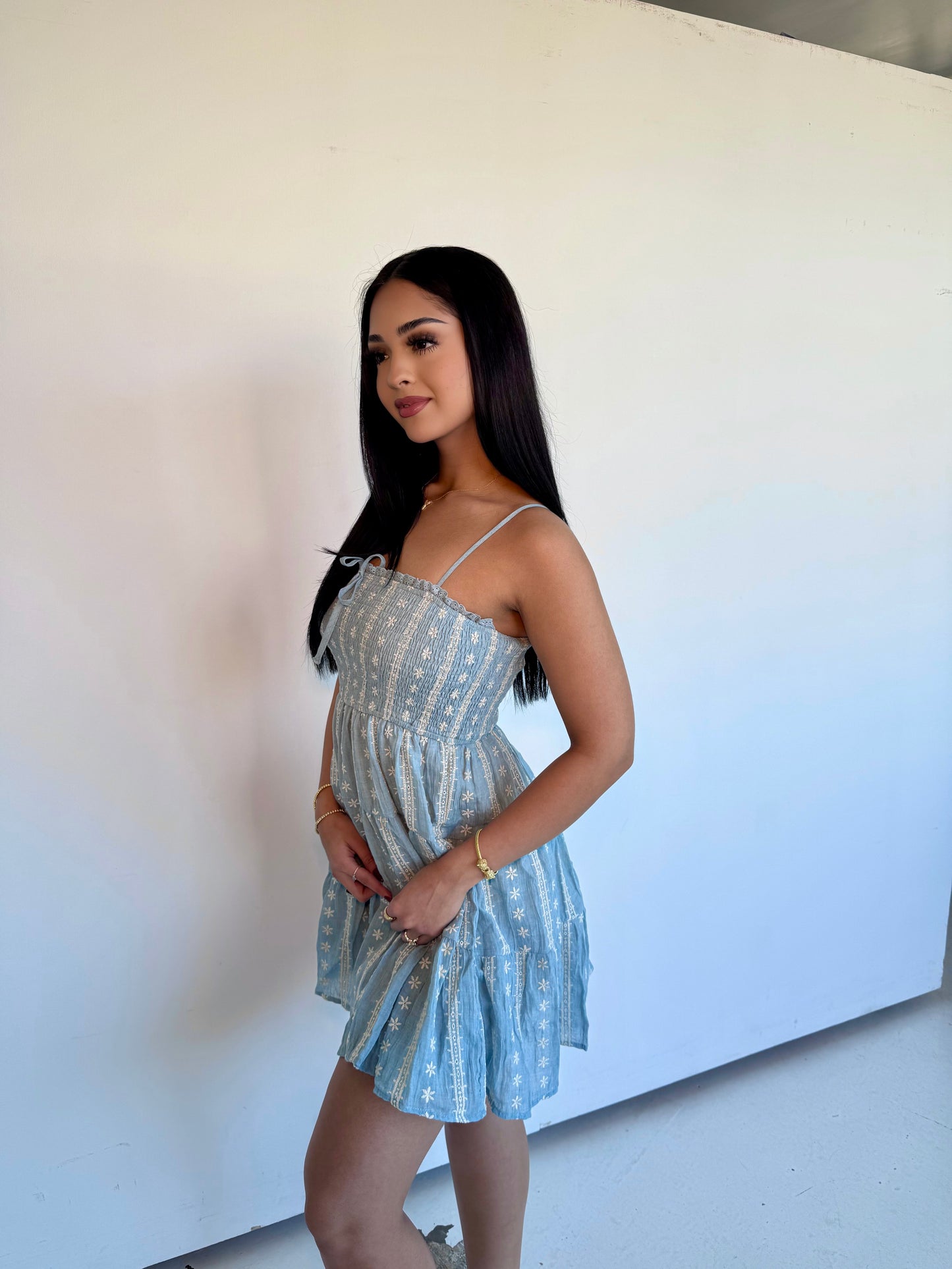 Susan light blue dress