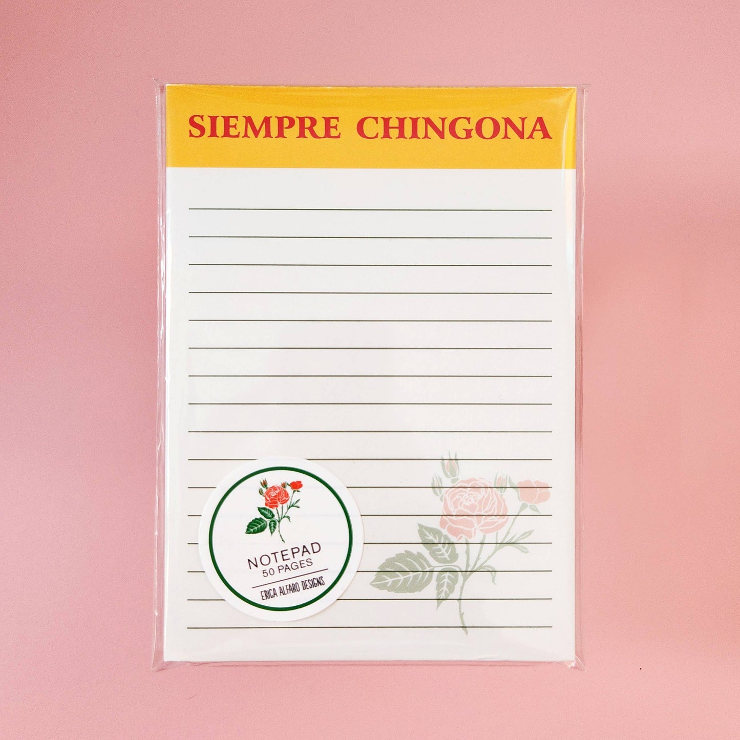 Siempre Chingona 5X7 Notepad
