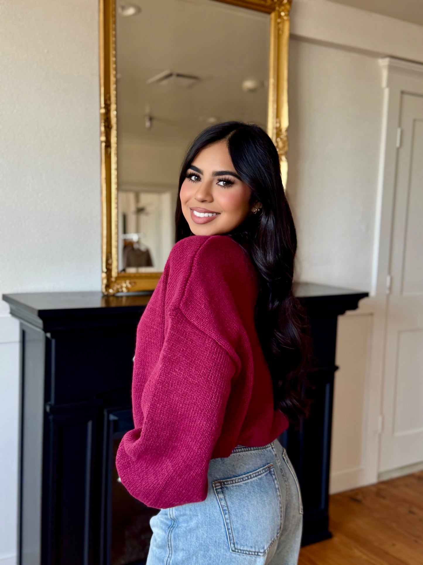 Merry stitch sweater