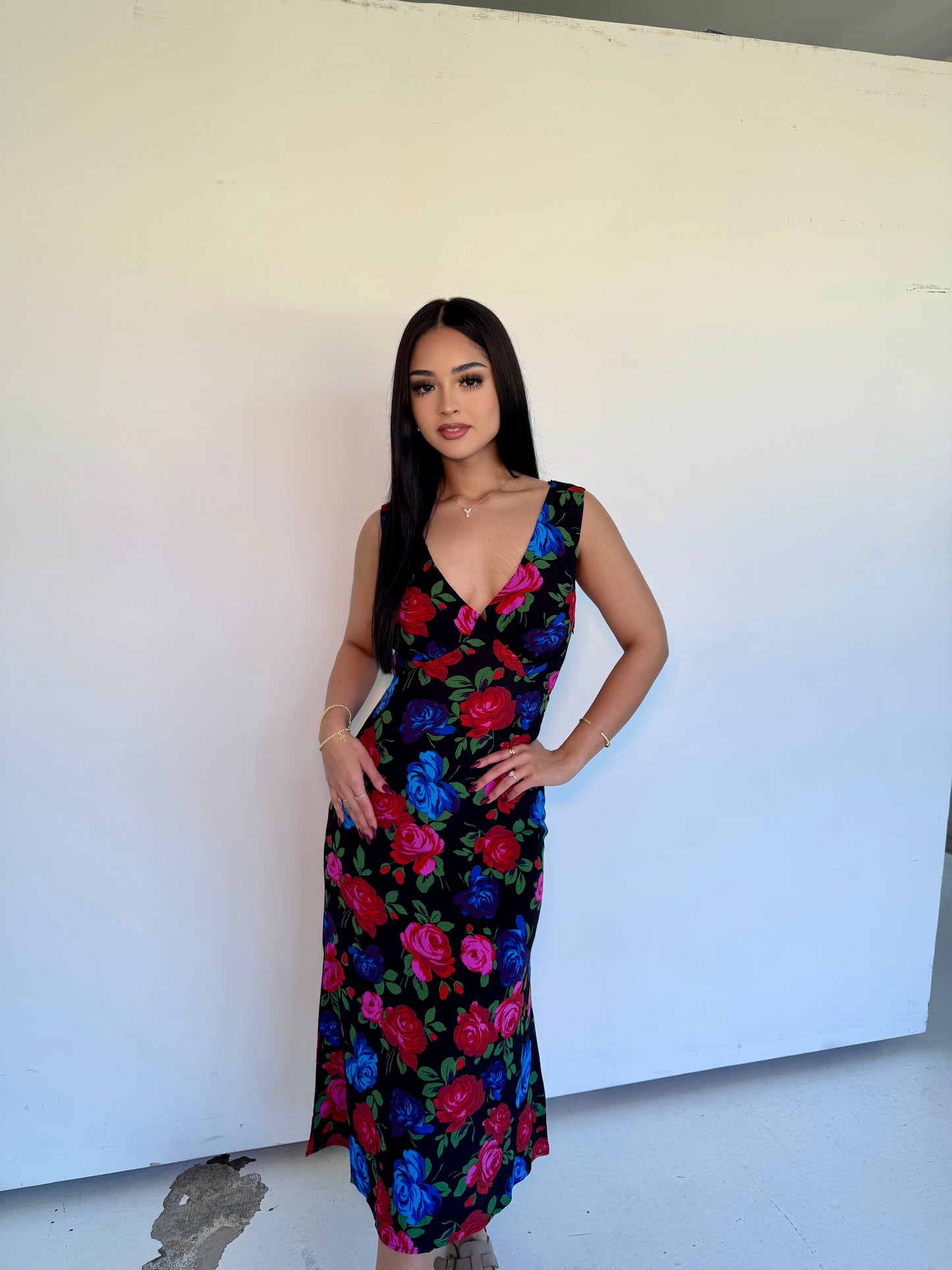 Blooming rose dress