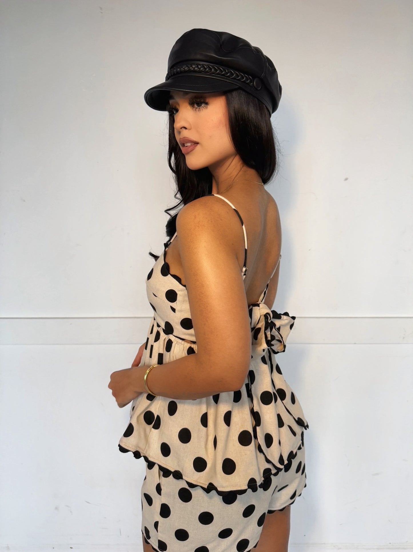 Paris dreaming pooka dot top