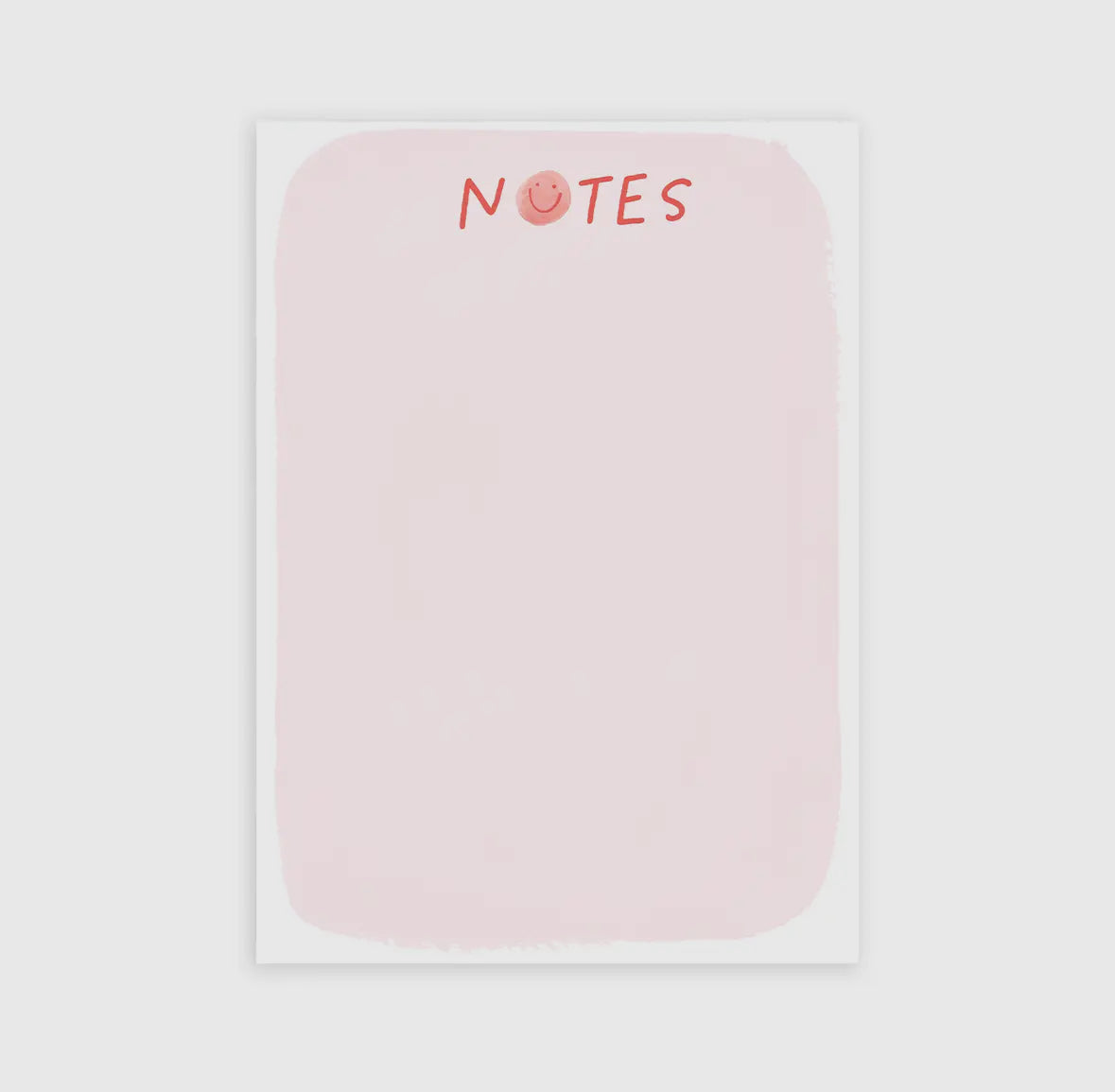 smiley notepad