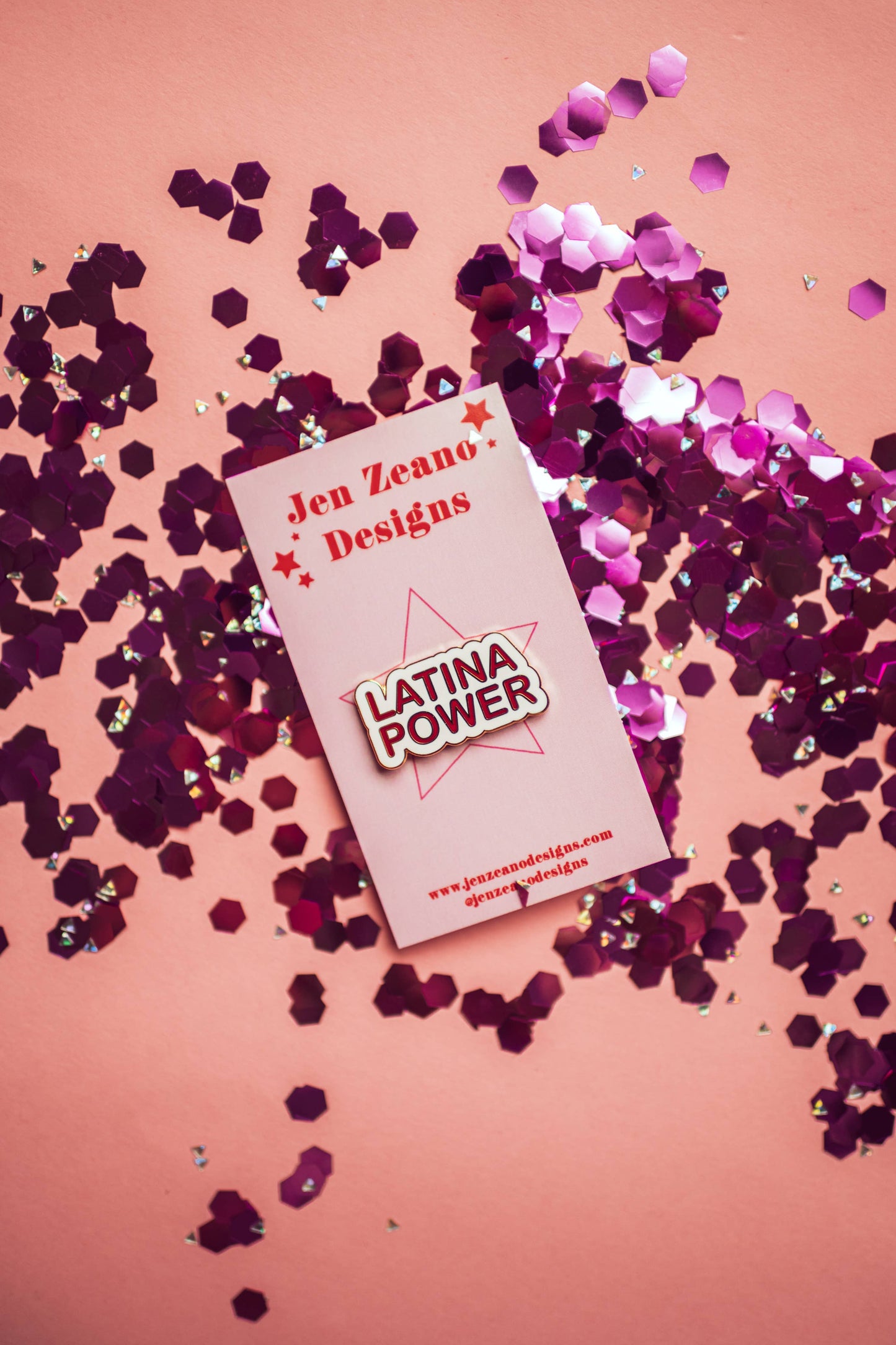 Latina Power Pin