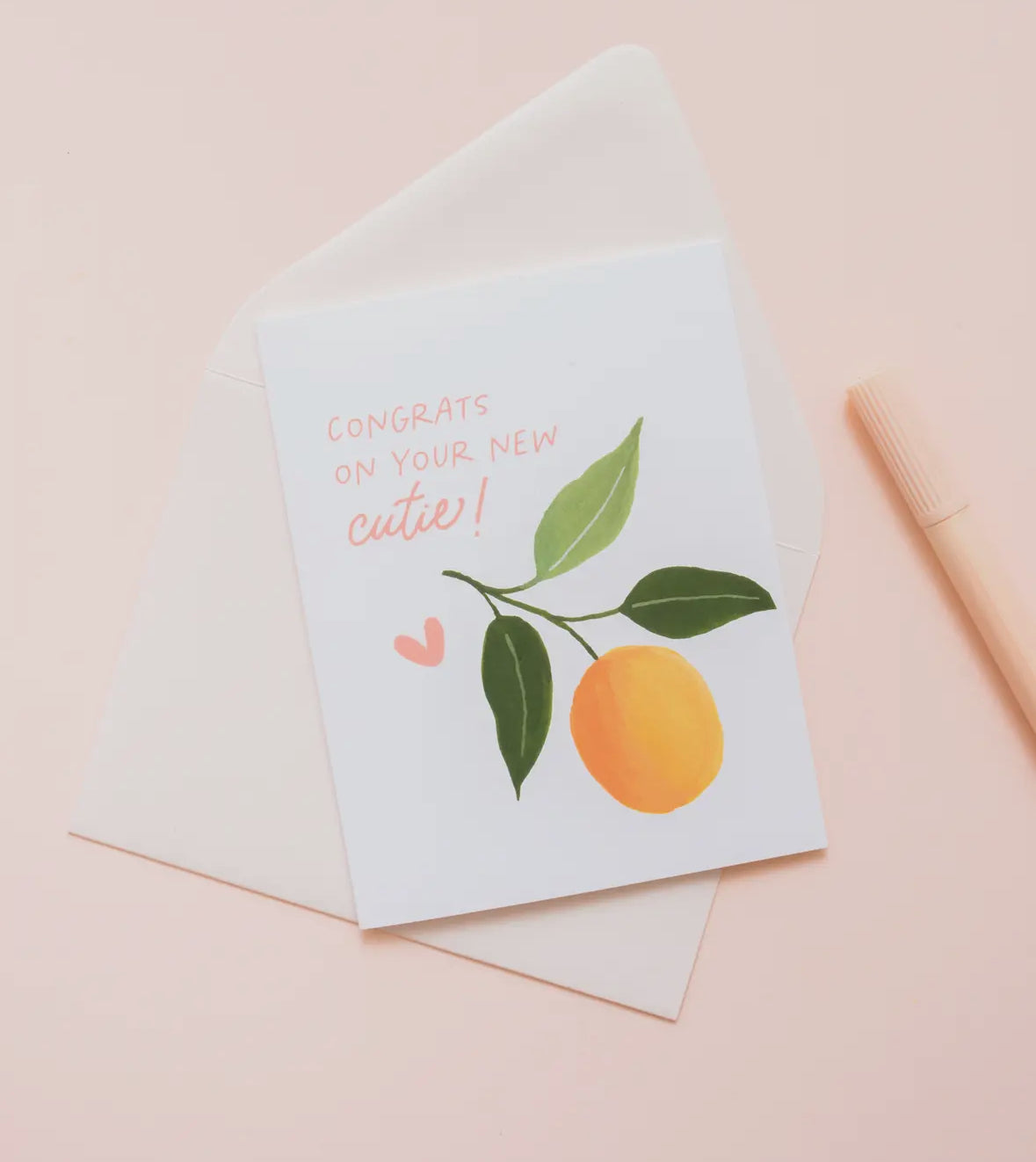 cutie congrats card