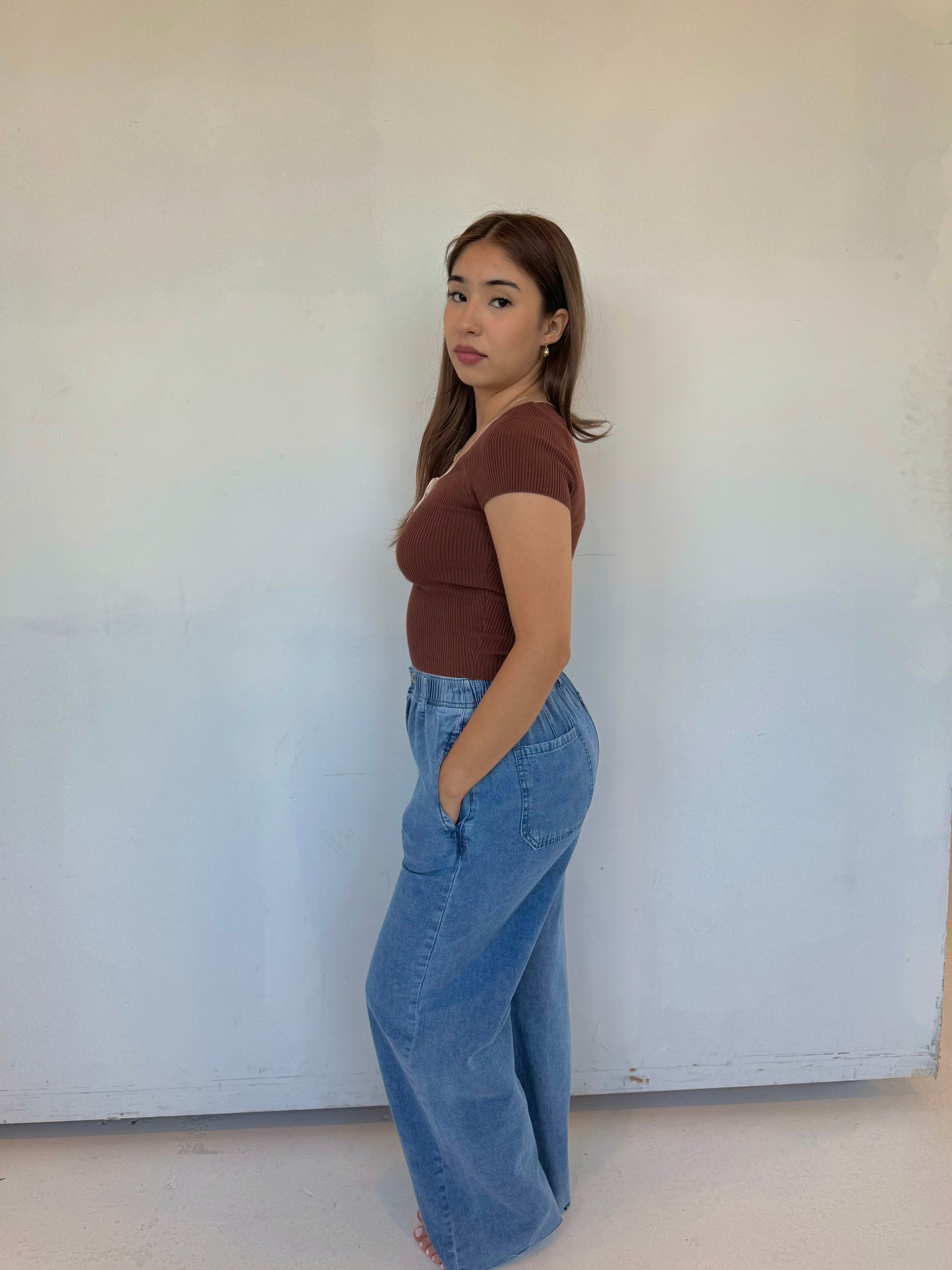 Eliza denim pants