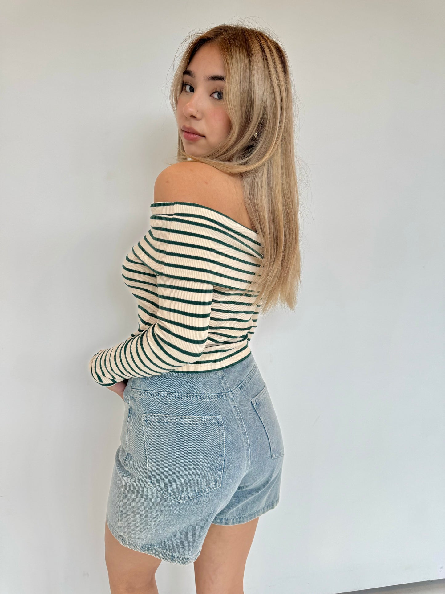 Genesis stripe top