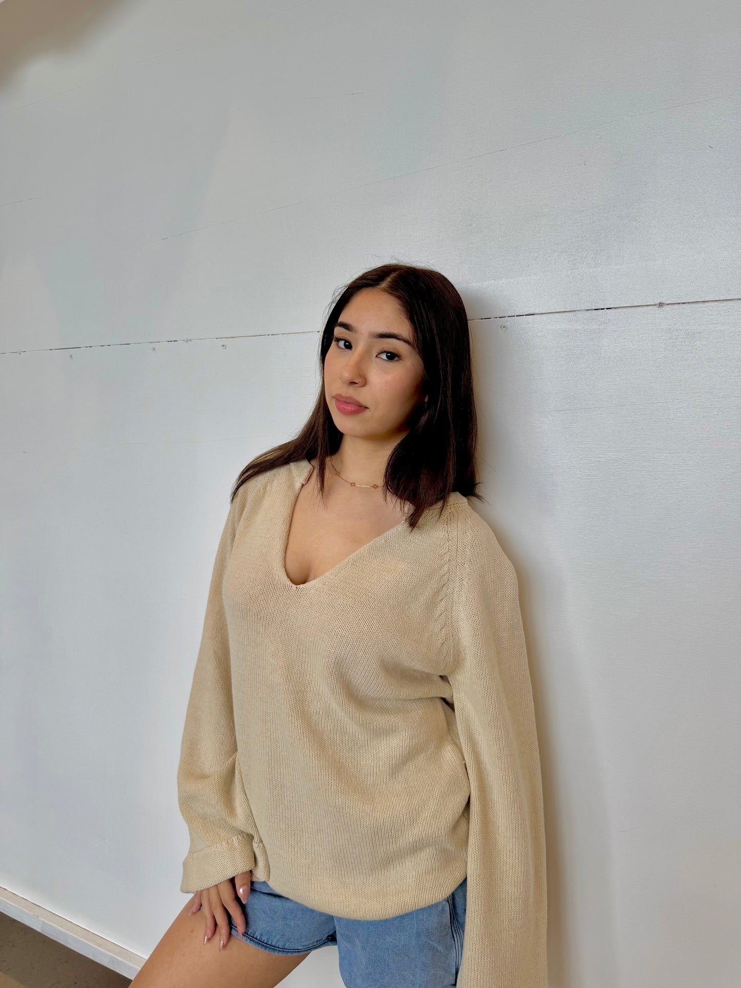 Carolina collard sweater
