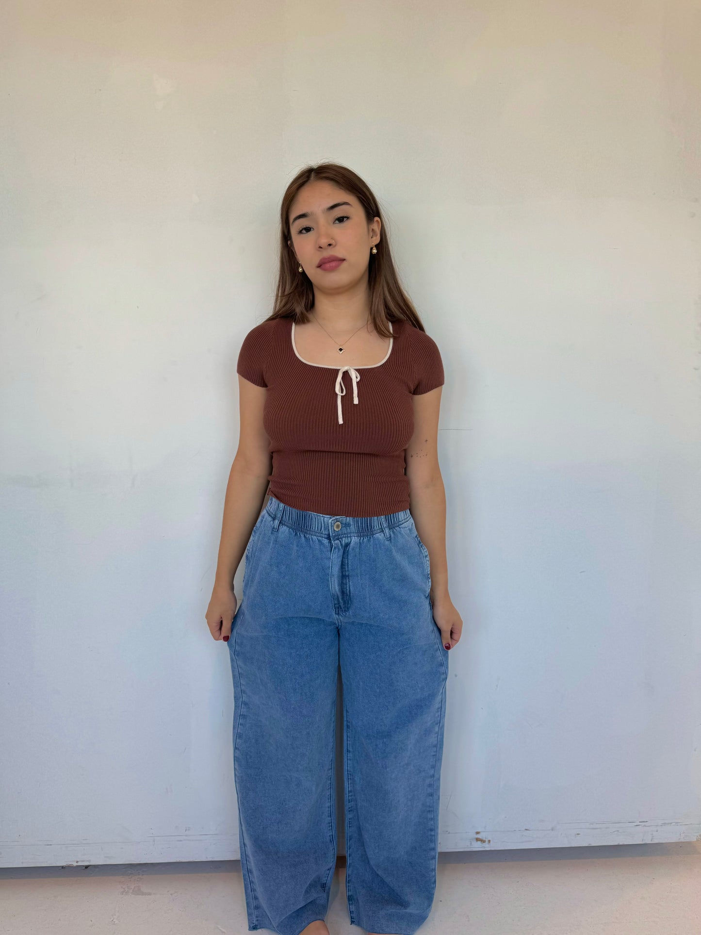 Eliza denim pants