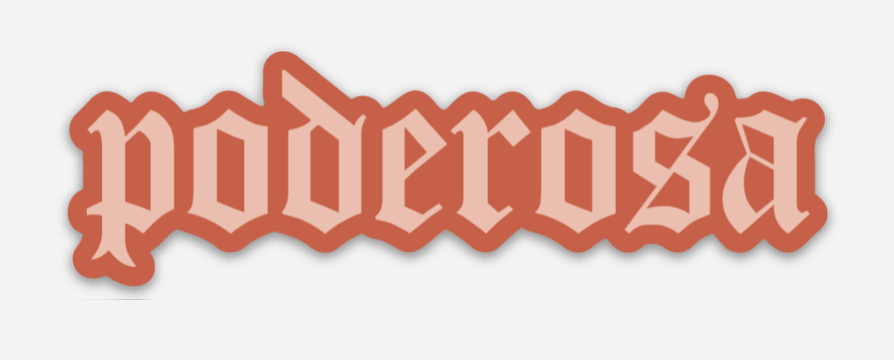 Poderosa Sticker