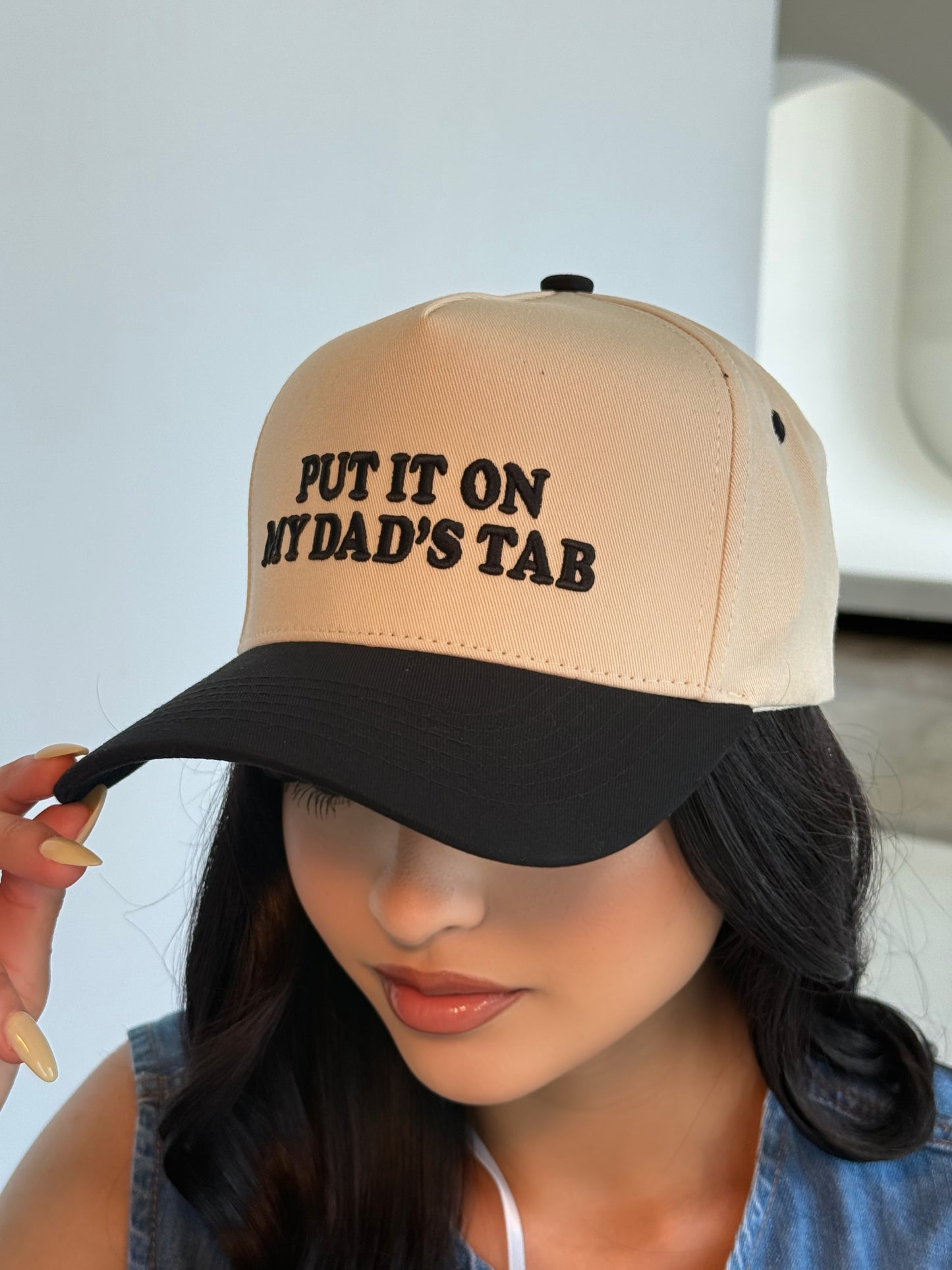 PUT IT ON MY DADS TAB— BLACK