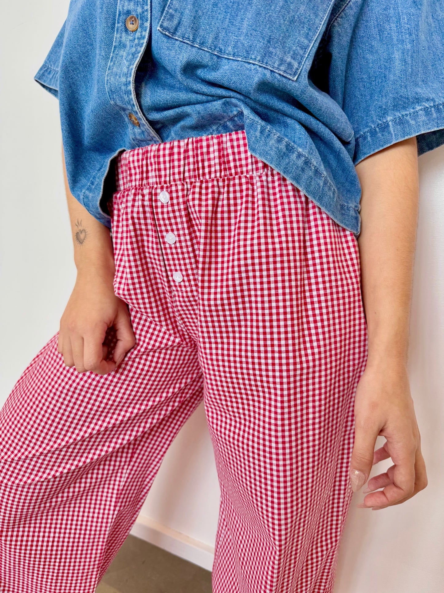 Annie gingham pants