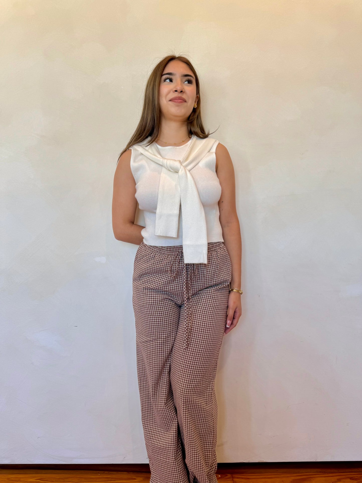 Mila gingham pants