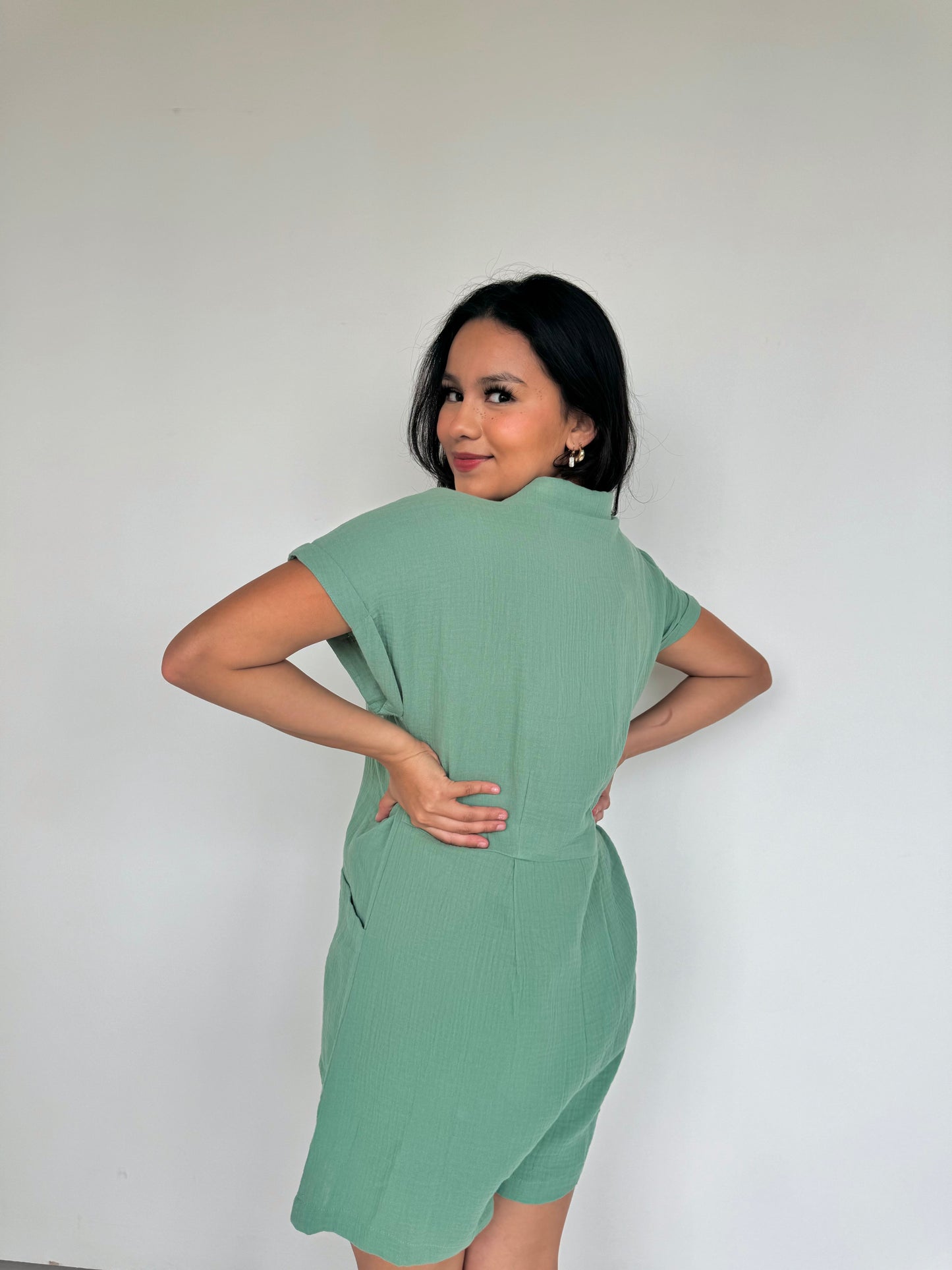 ava cotton romper