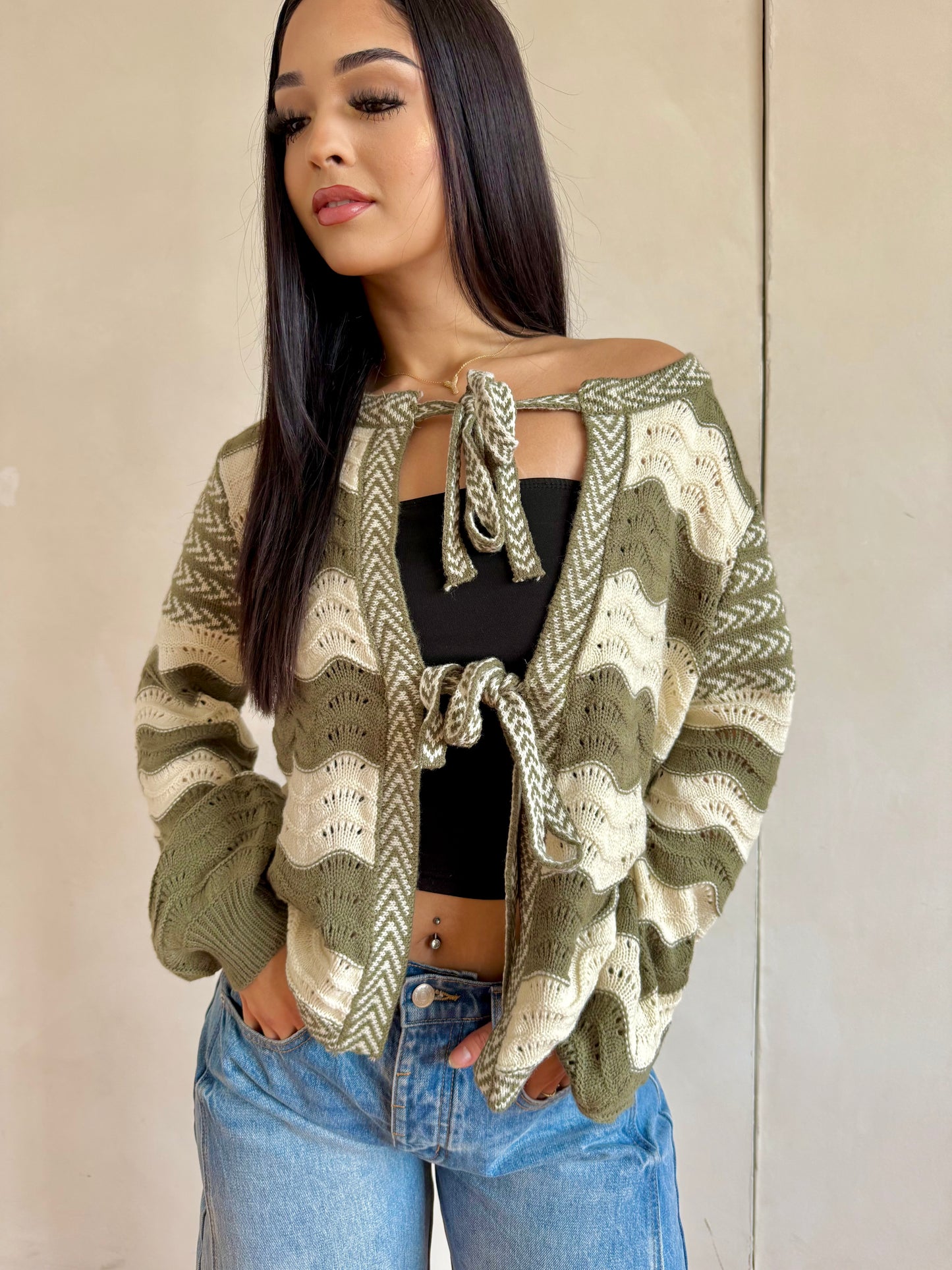 Annie crochet sweater