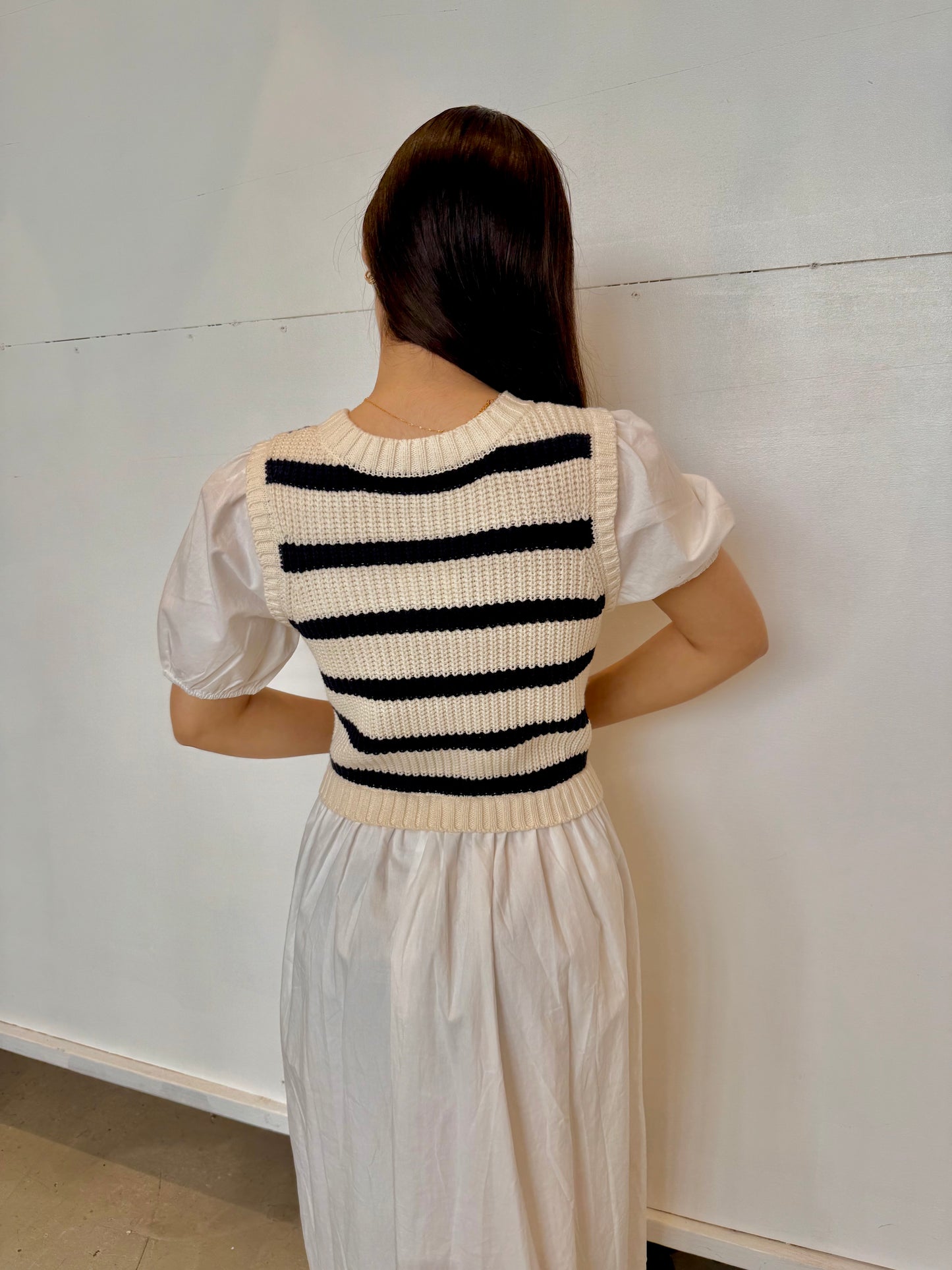 Strella mix media dress