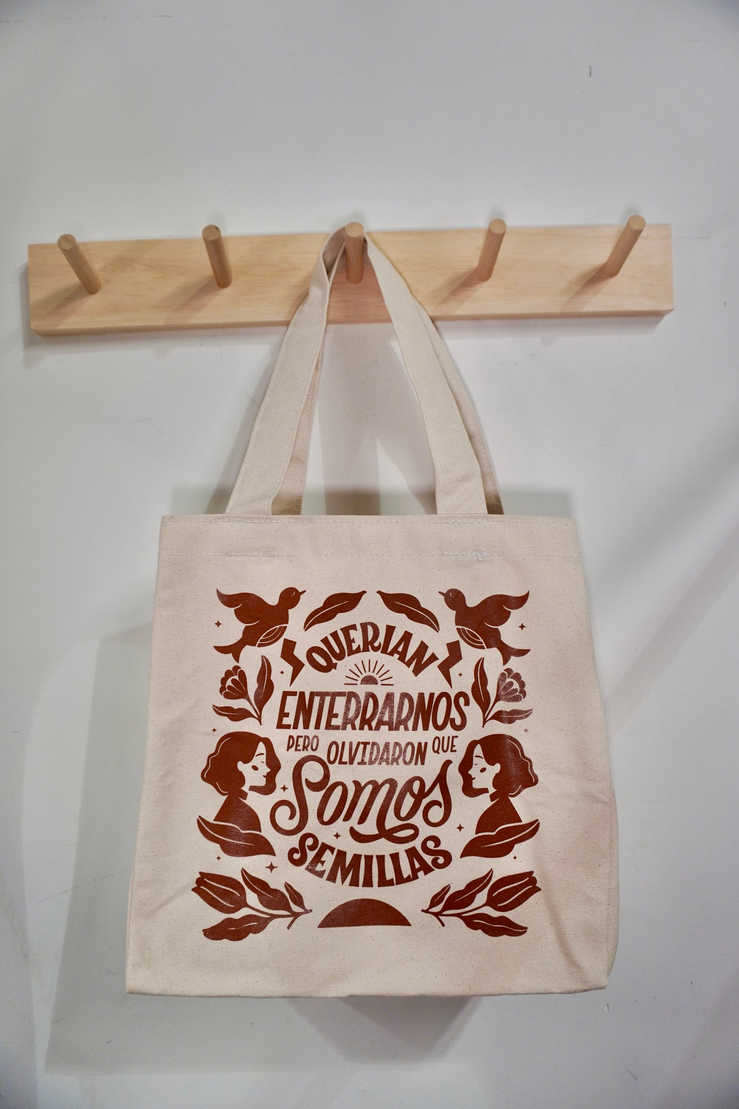 semillas tote bag