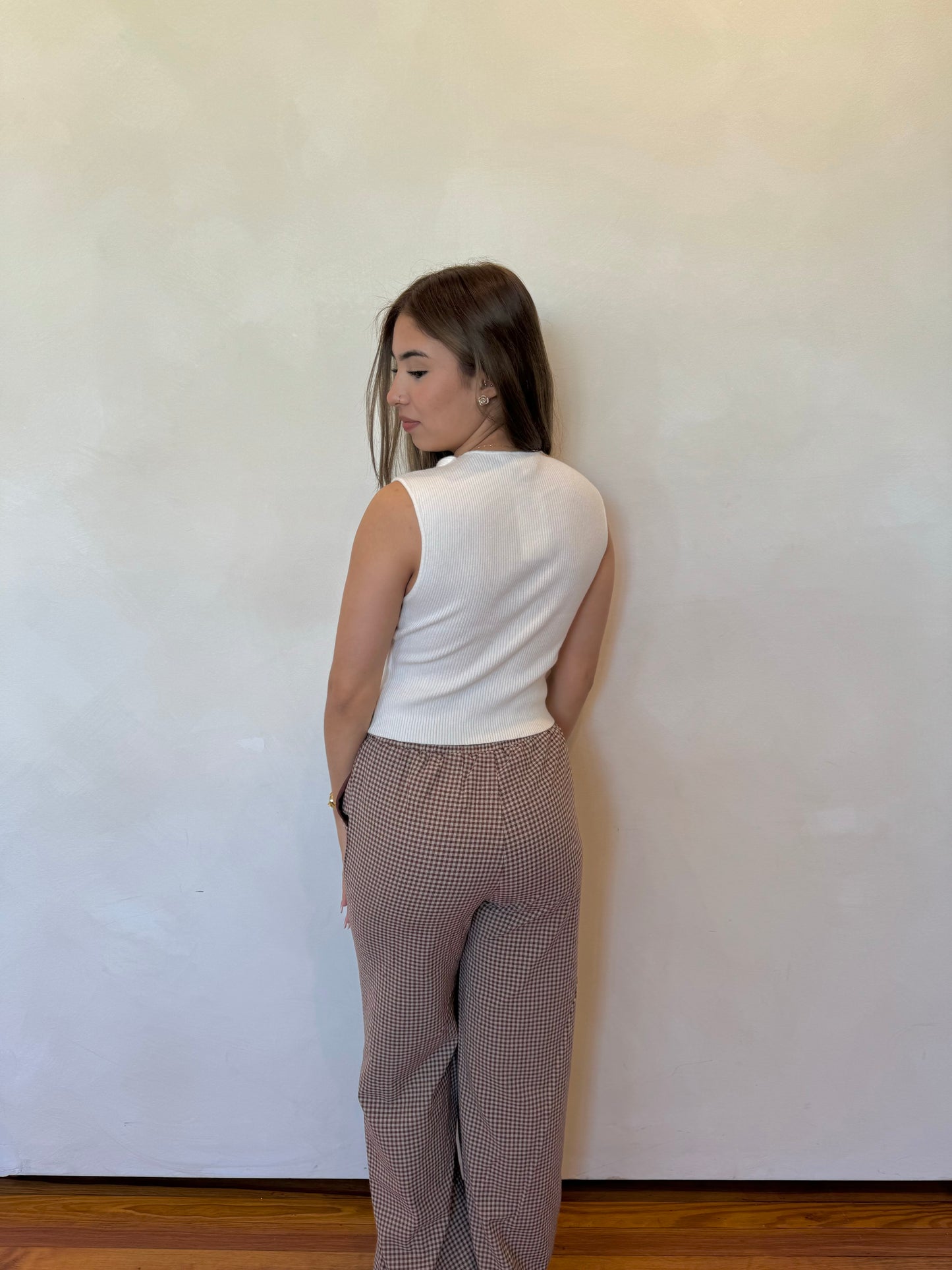 Mila gingham pants