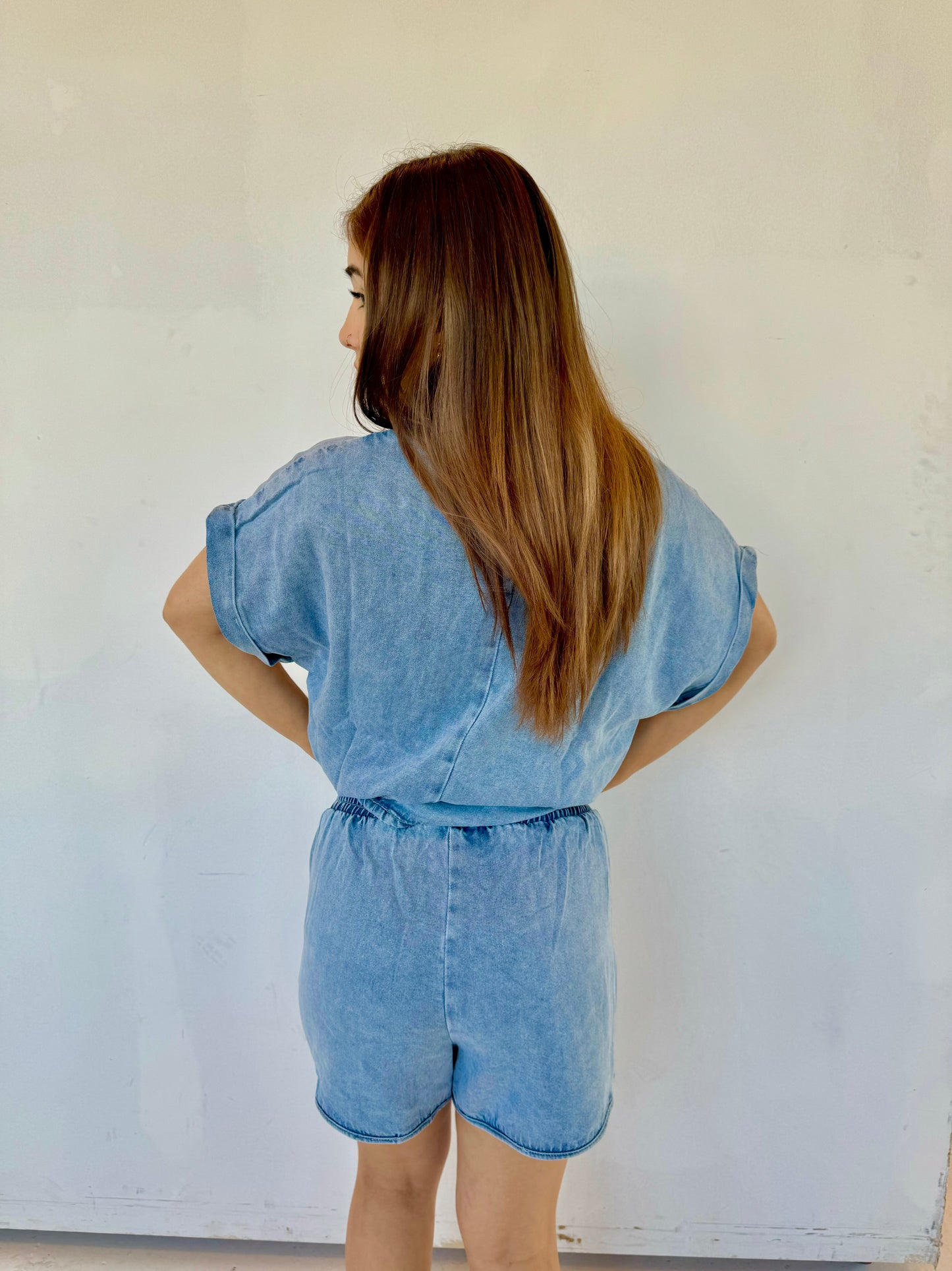 Debi denim shorts