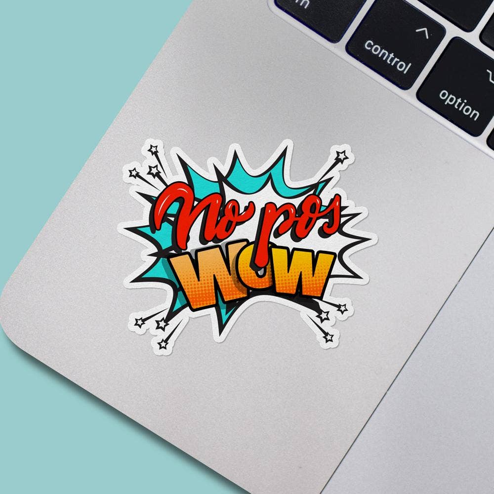 No Pos Wow Sticker