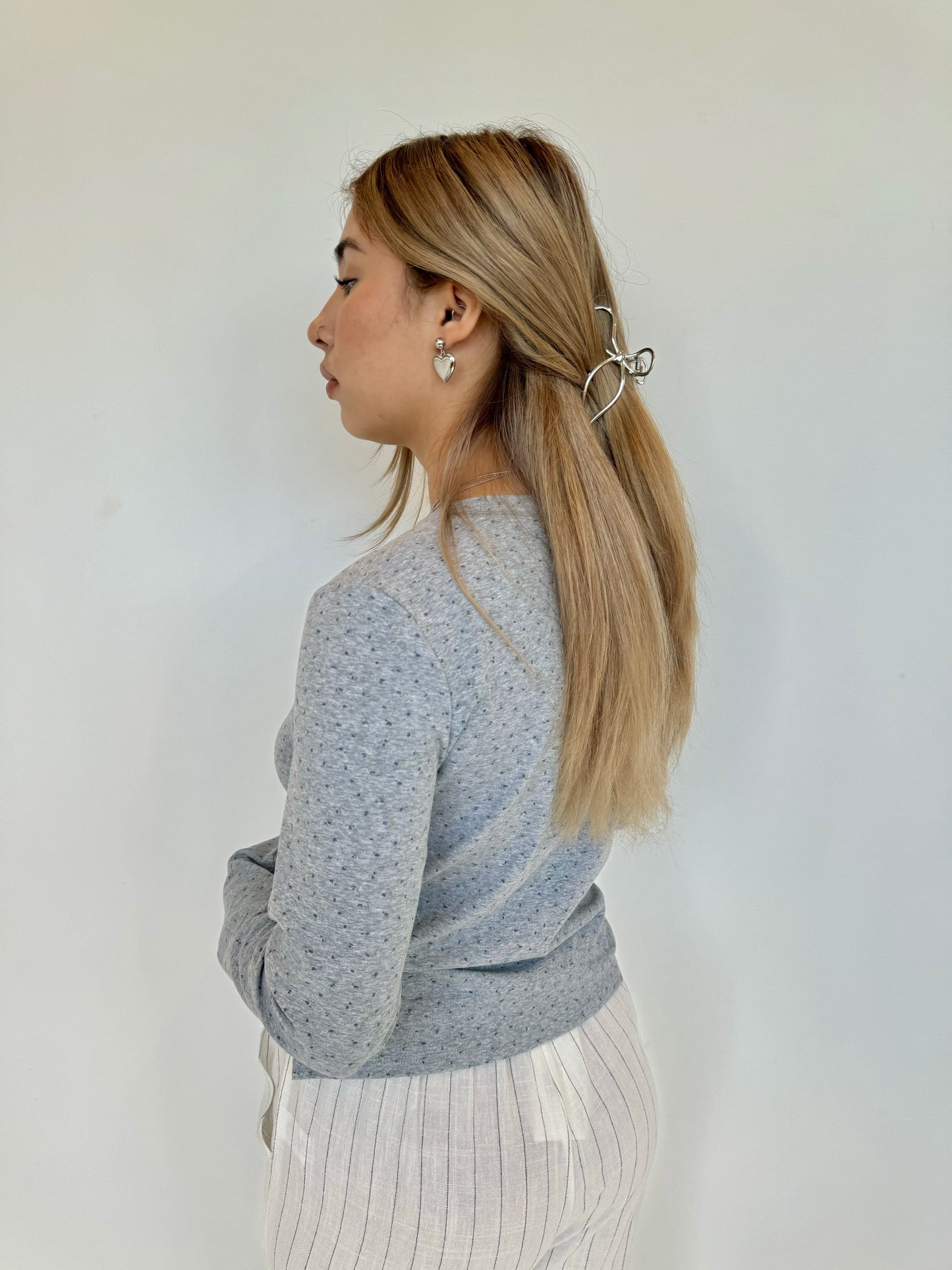 solana dainty knit top