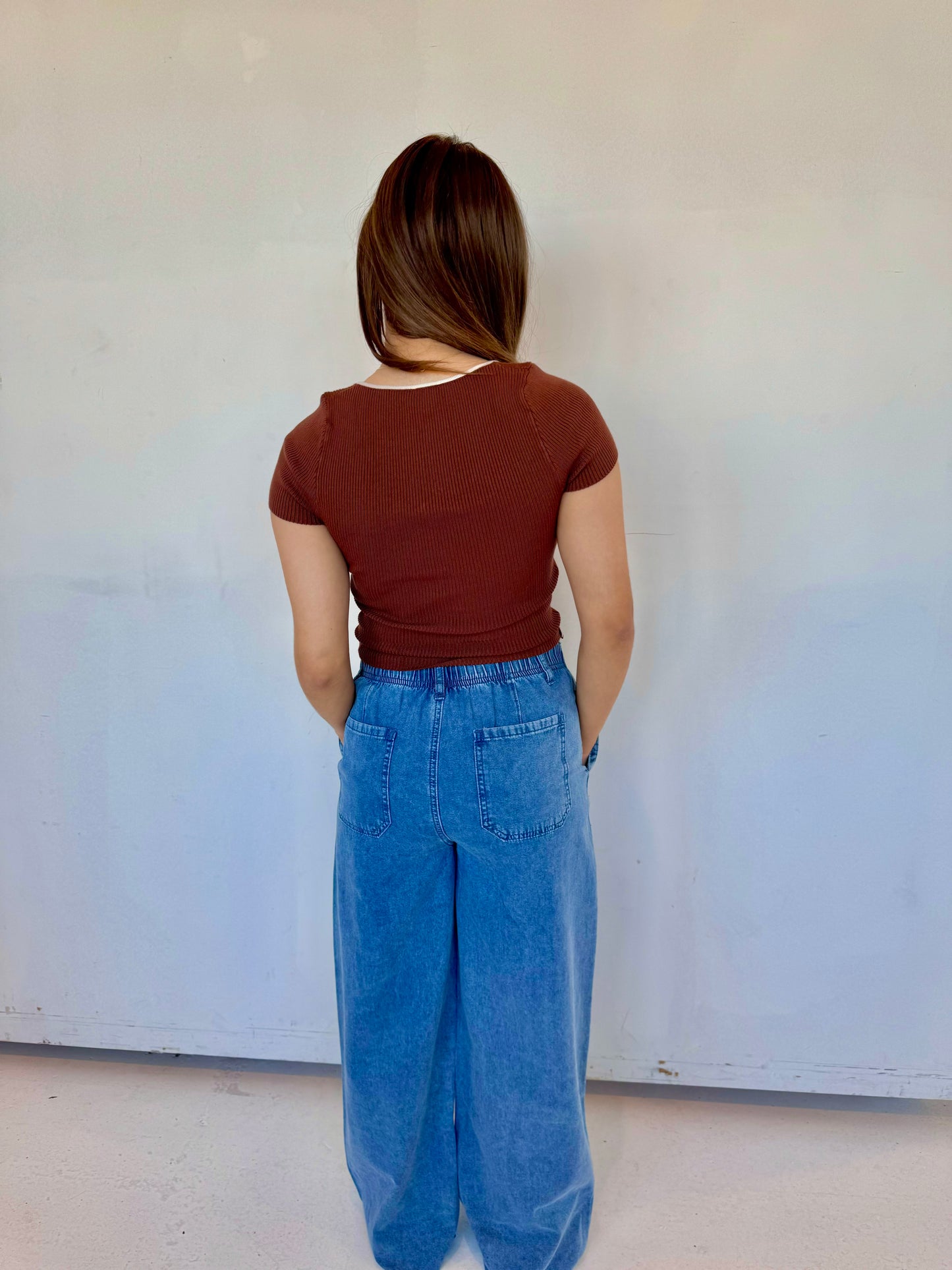 Eliza denim pants