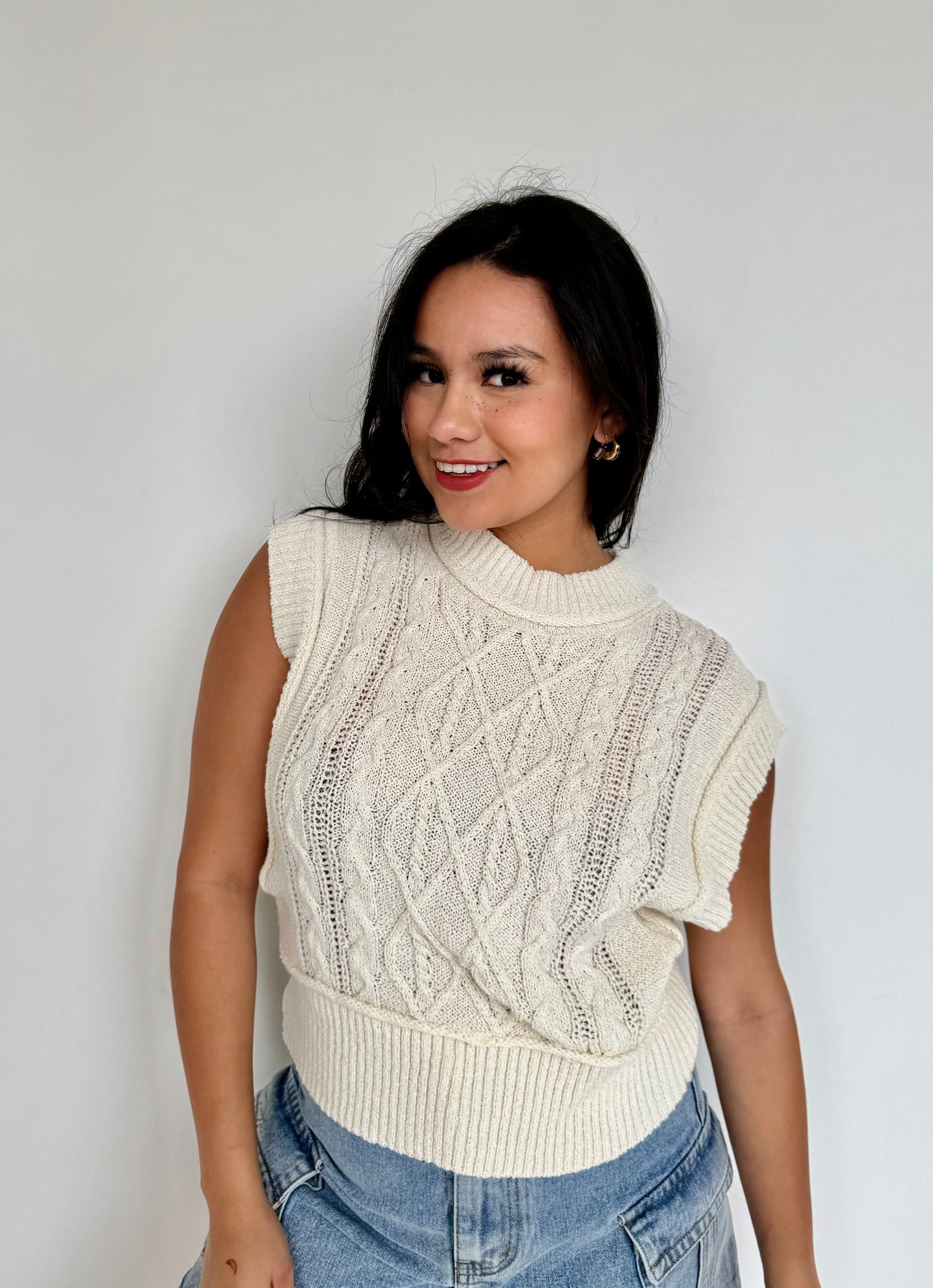amari sweater vest