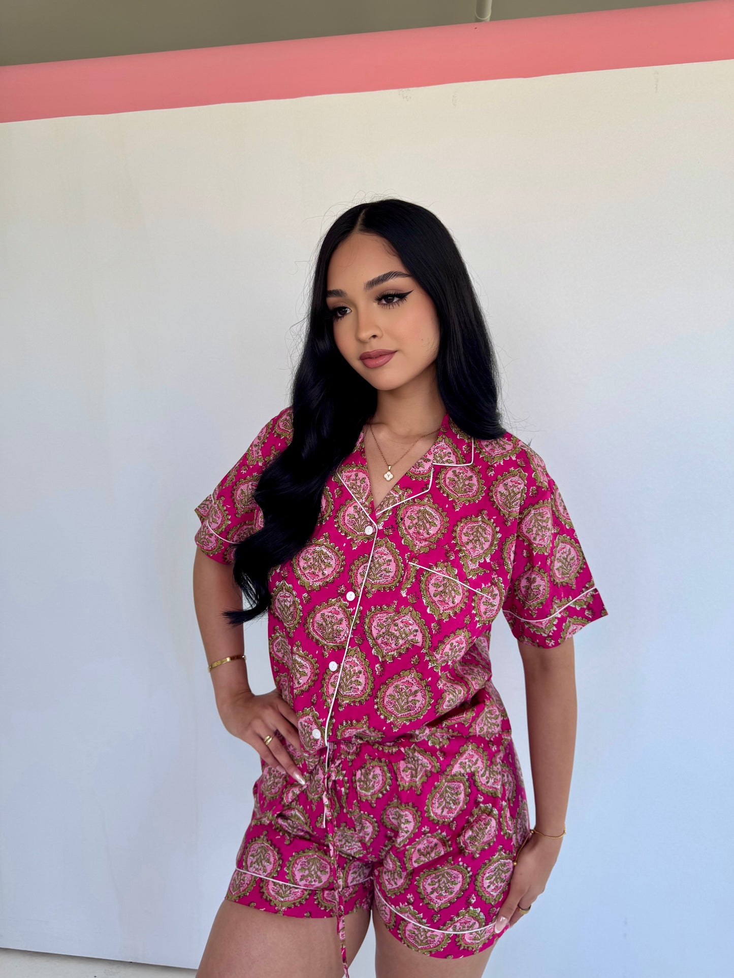 Camila pattern pajamas