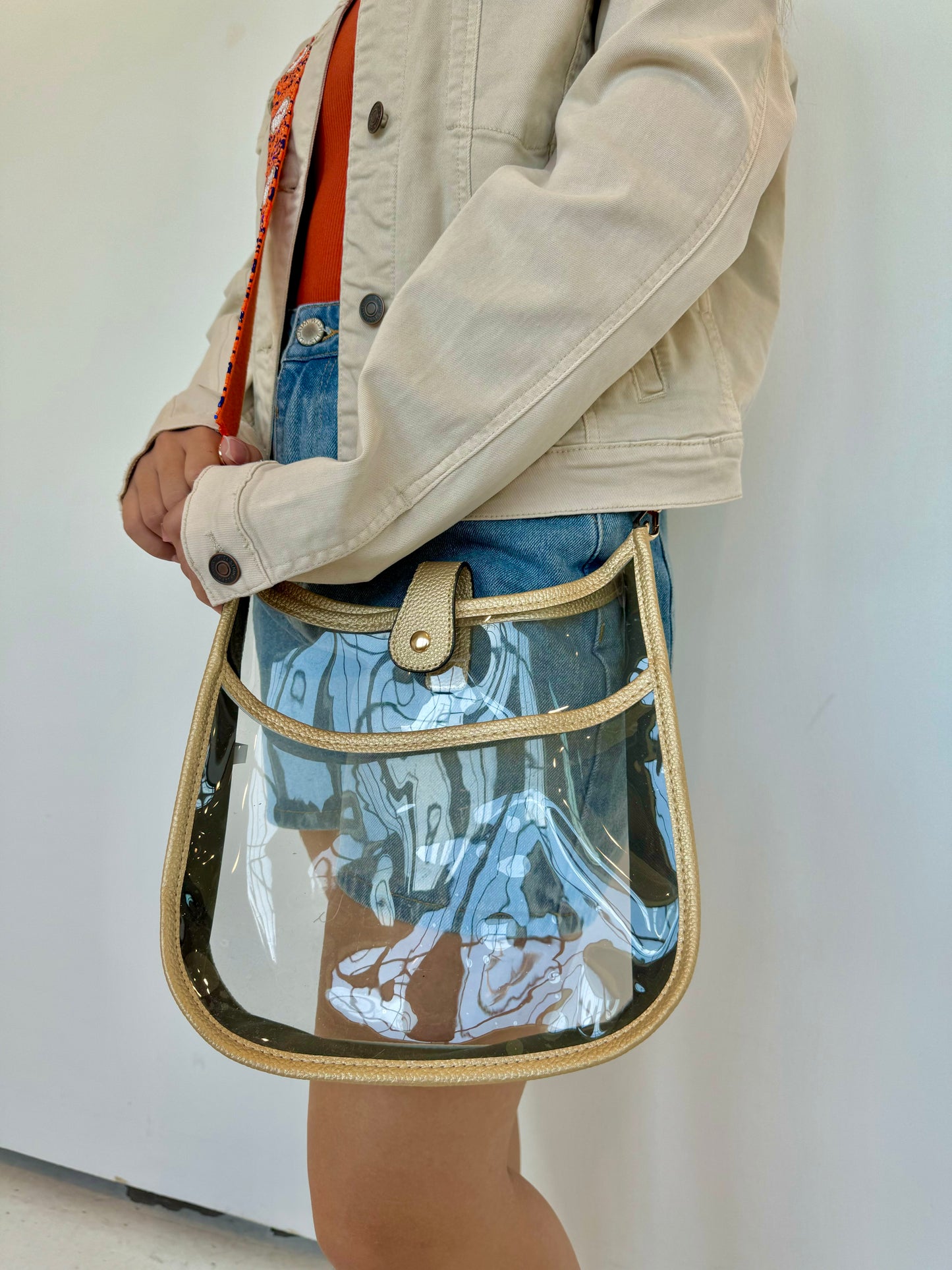kate clear bag