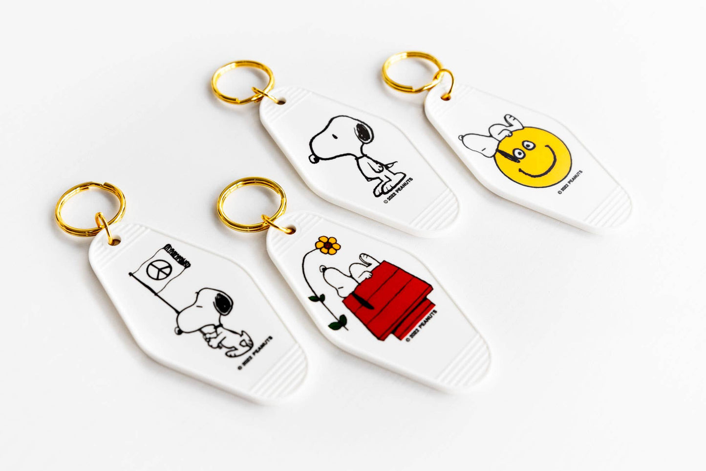 Snoopy Daisy Garden KeyTag