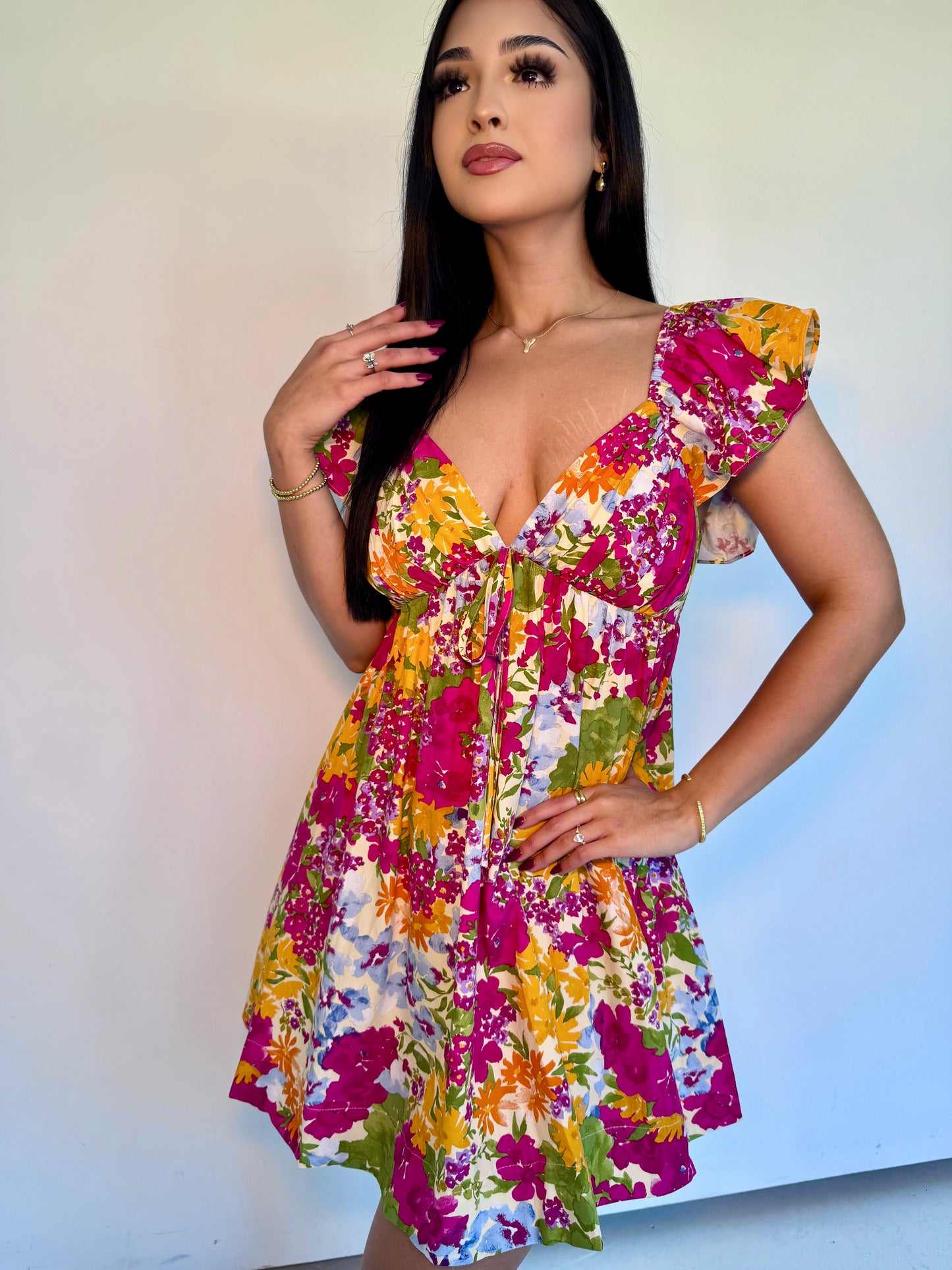 Garden flower dress