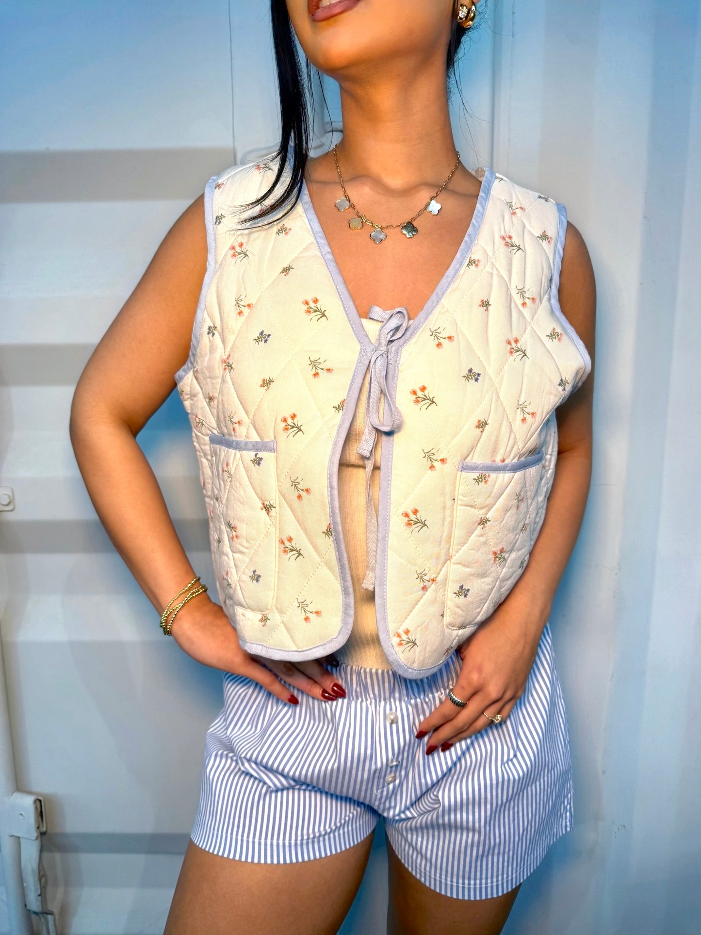 Fuimos amor floral vest