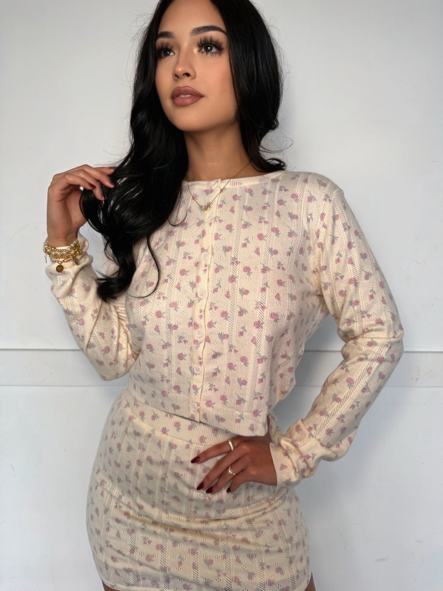 Somos algo floral long sleeve