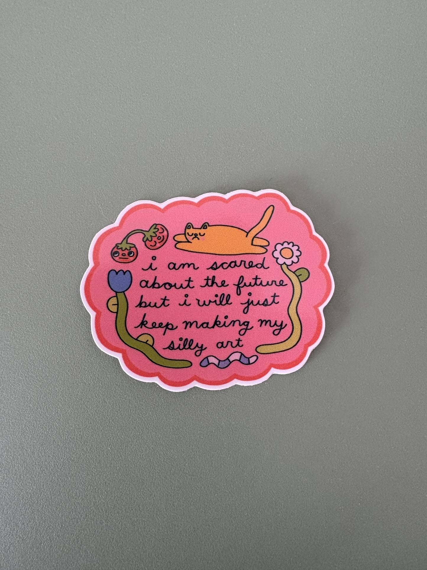 Silly Art Sticker