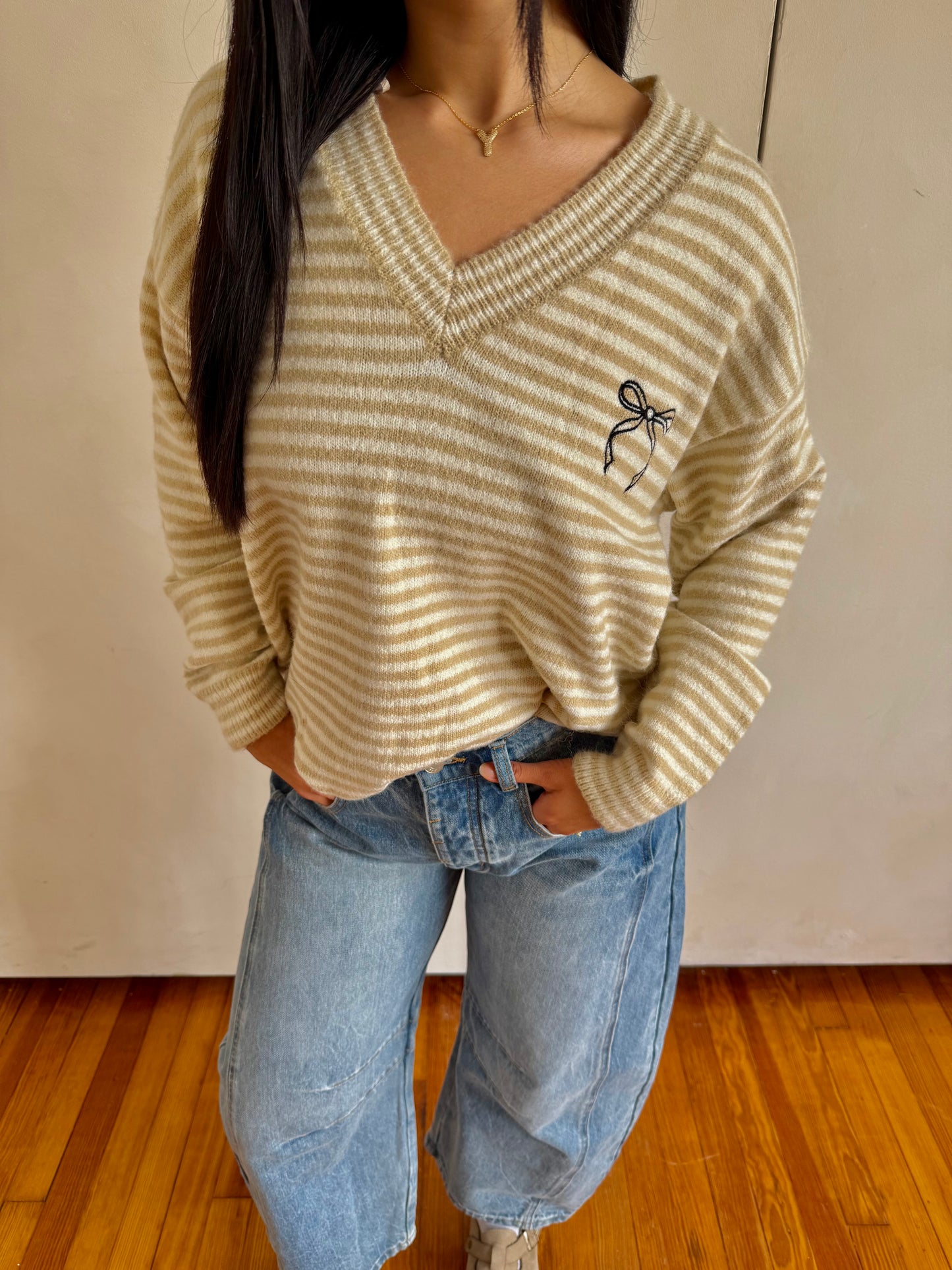 Blebble bow sweater
