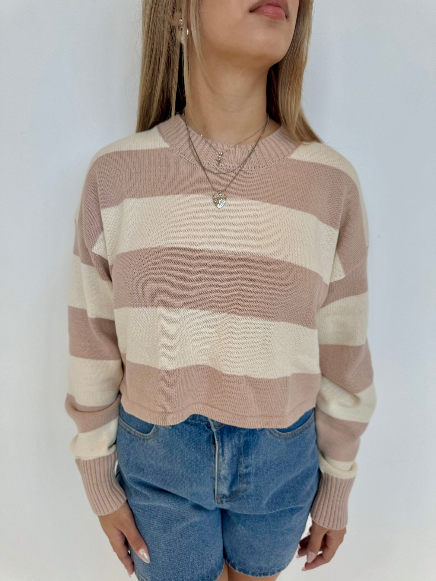 Tania stripped sweater