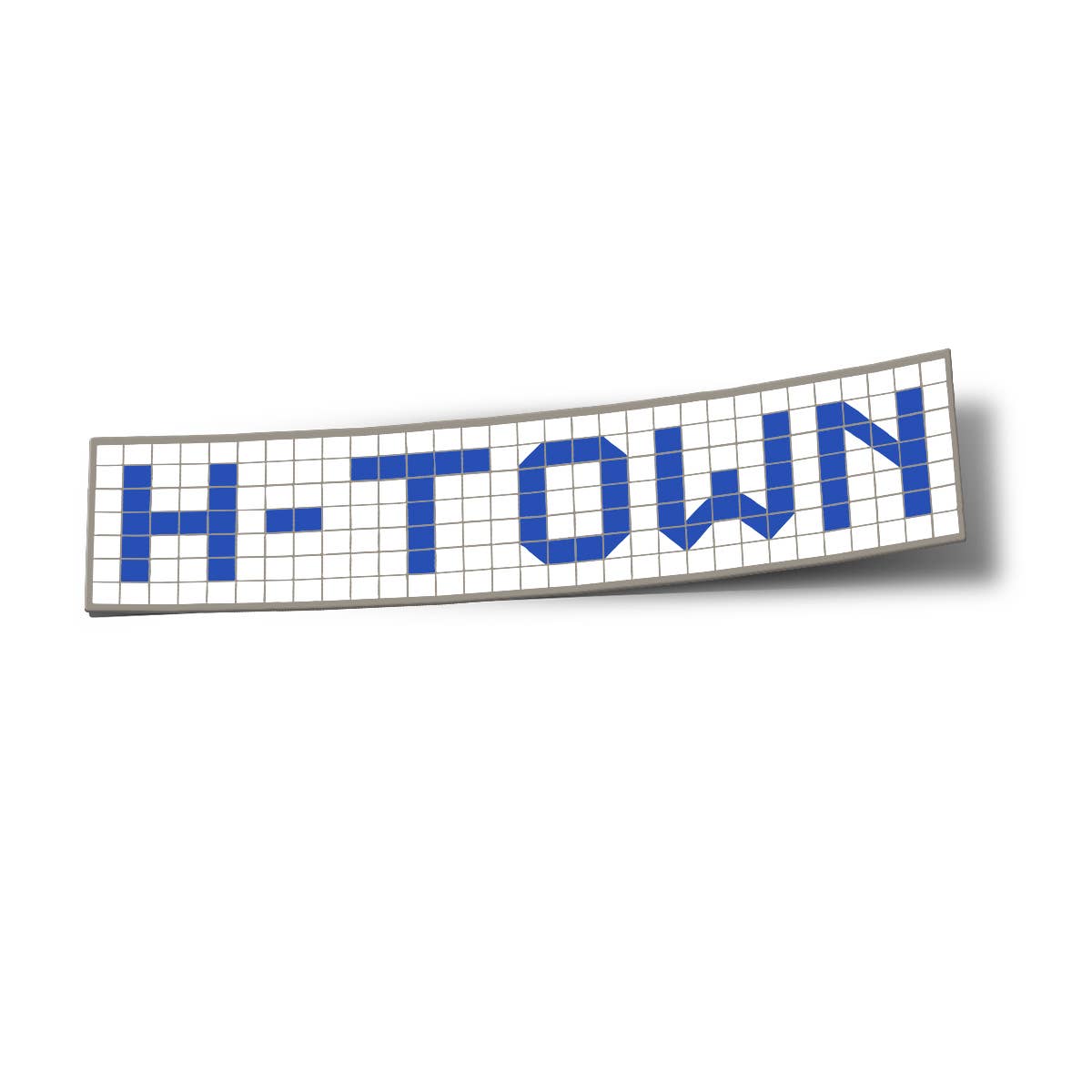 H-Town Houston Blue Tile Sticker